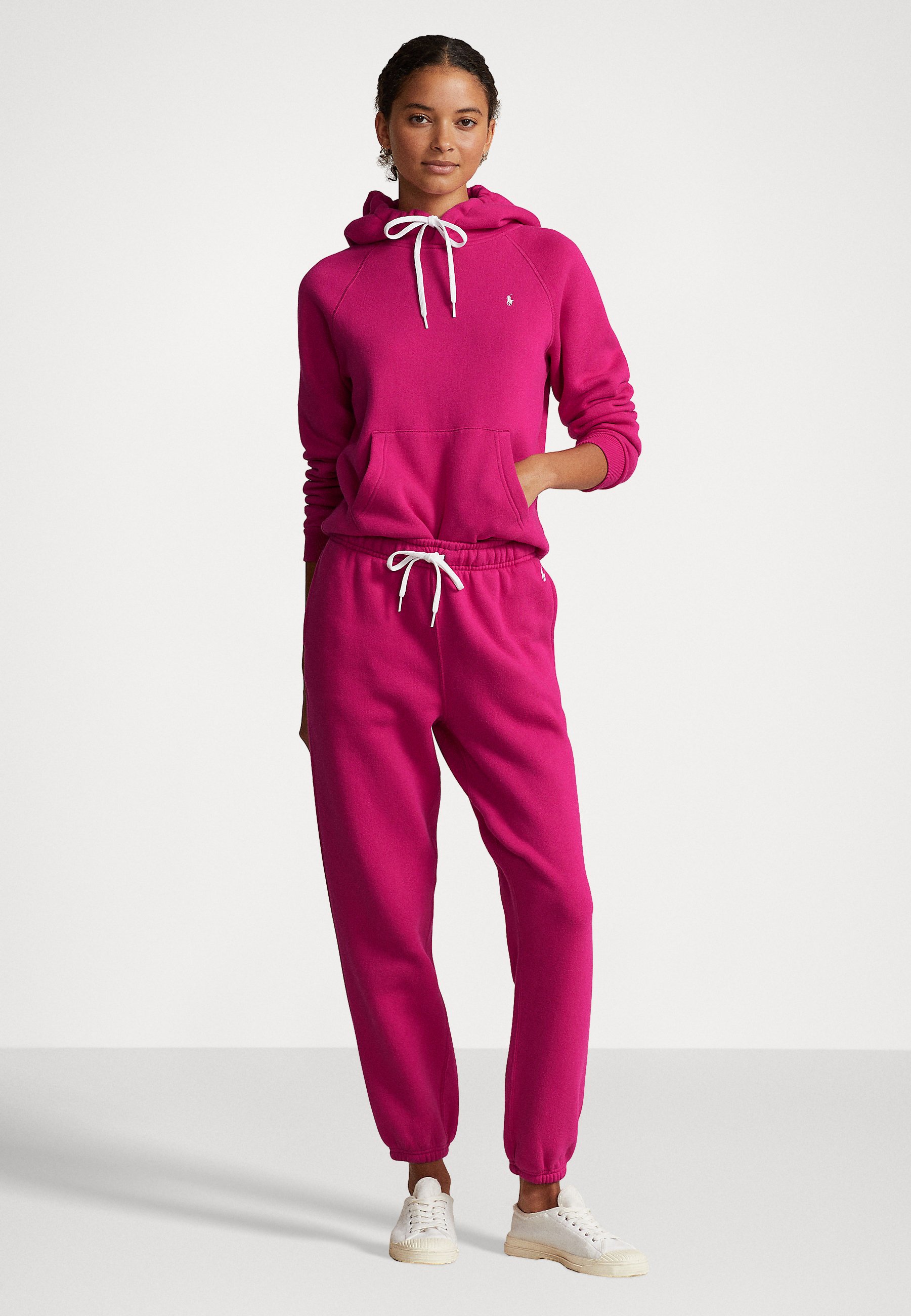 Polo Ralph Lauren ANKLE ATHLETIC - Tracksuit bottoms - pink sky/pink