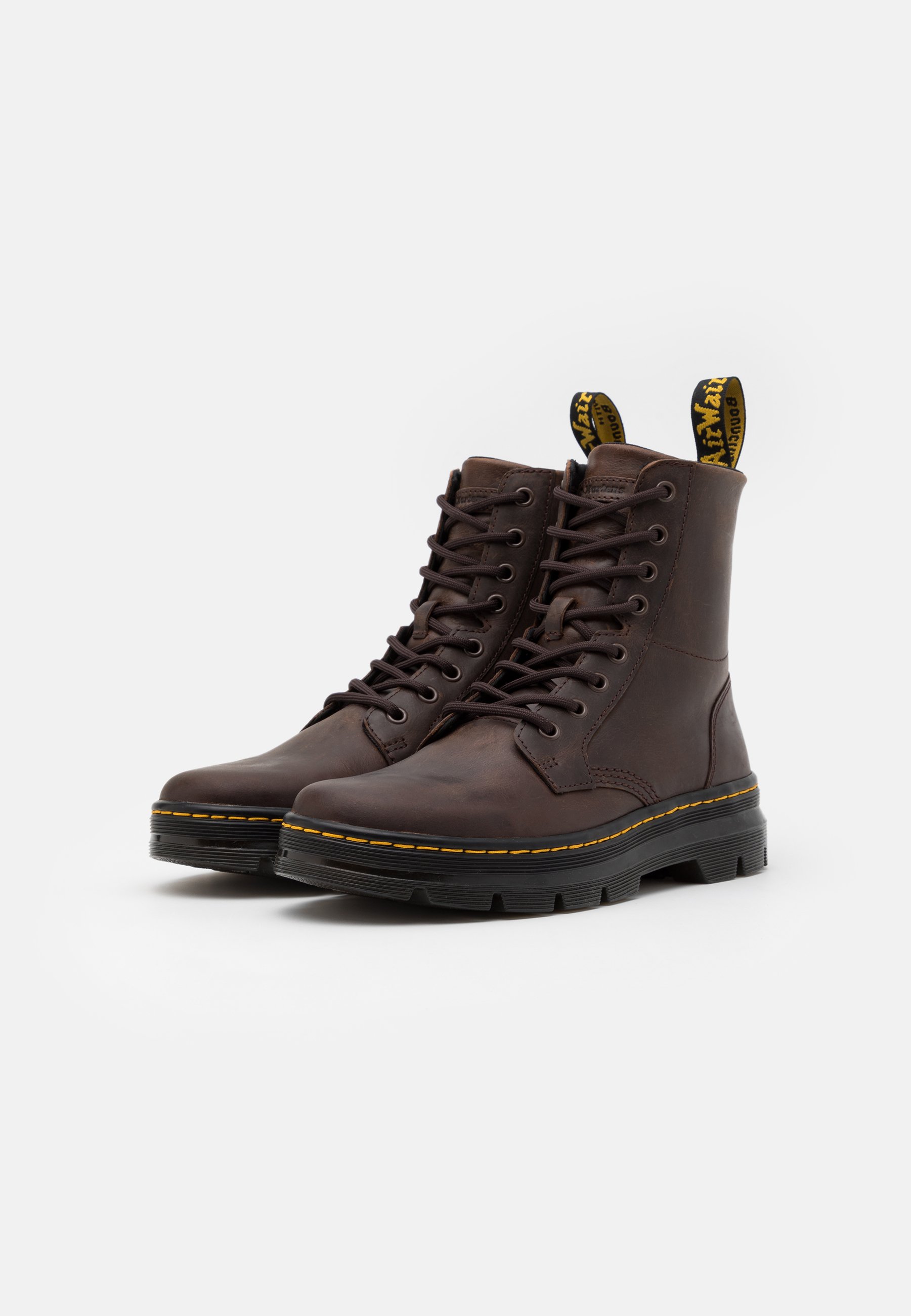 Dr. Martens COMBS UNISEX - Lace-up ankle boots - brown/dark brown