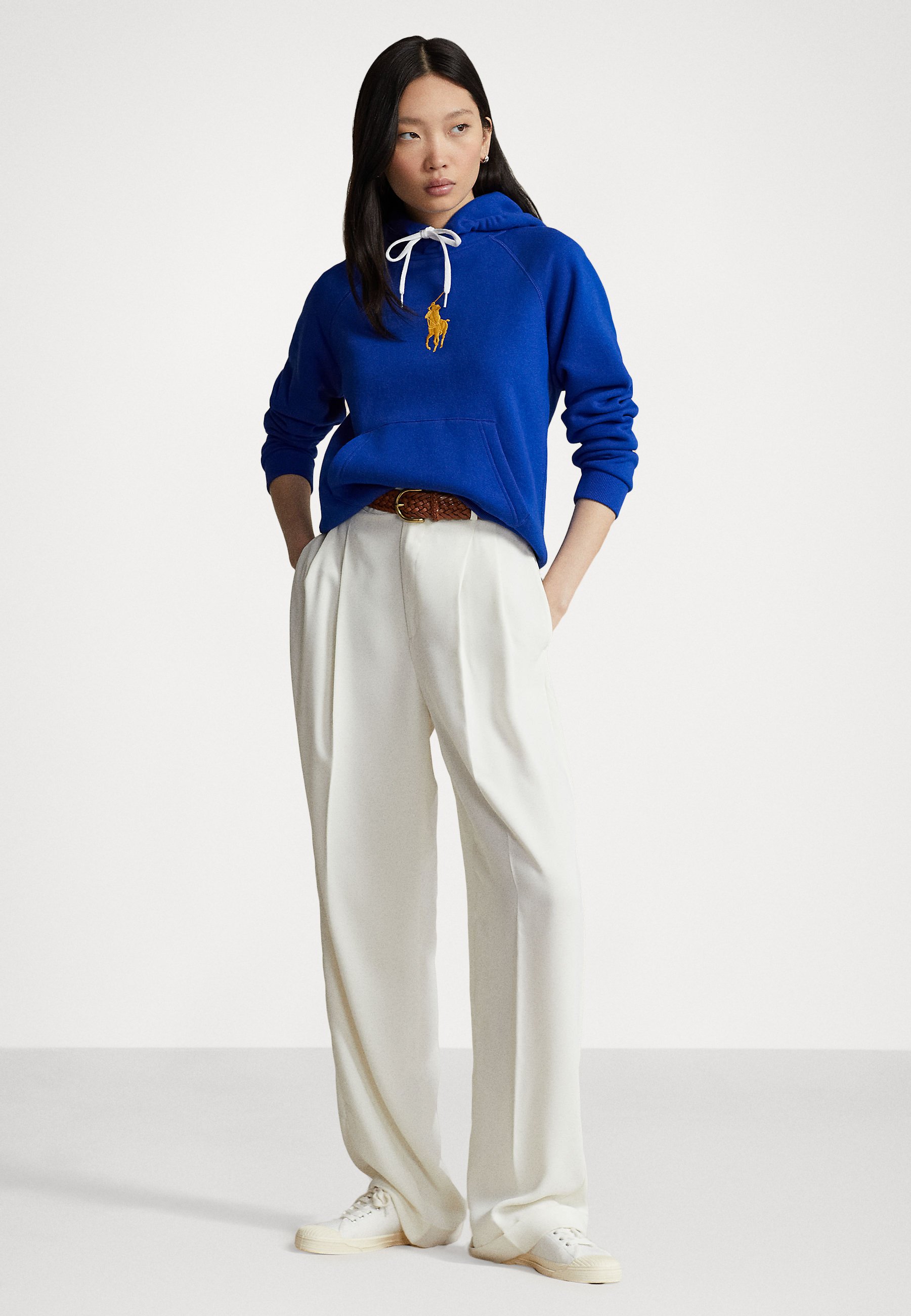 Polo Ralph Lauren LONG SLEEVE - Sweatshirt - sapphire star/dark blue