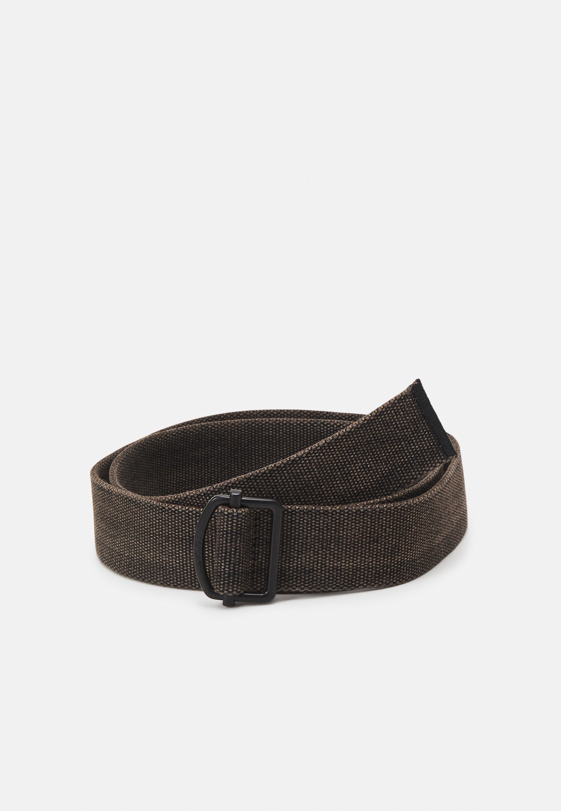 Levi's® WASHED BELT UNISEX - Belt - regular black/black