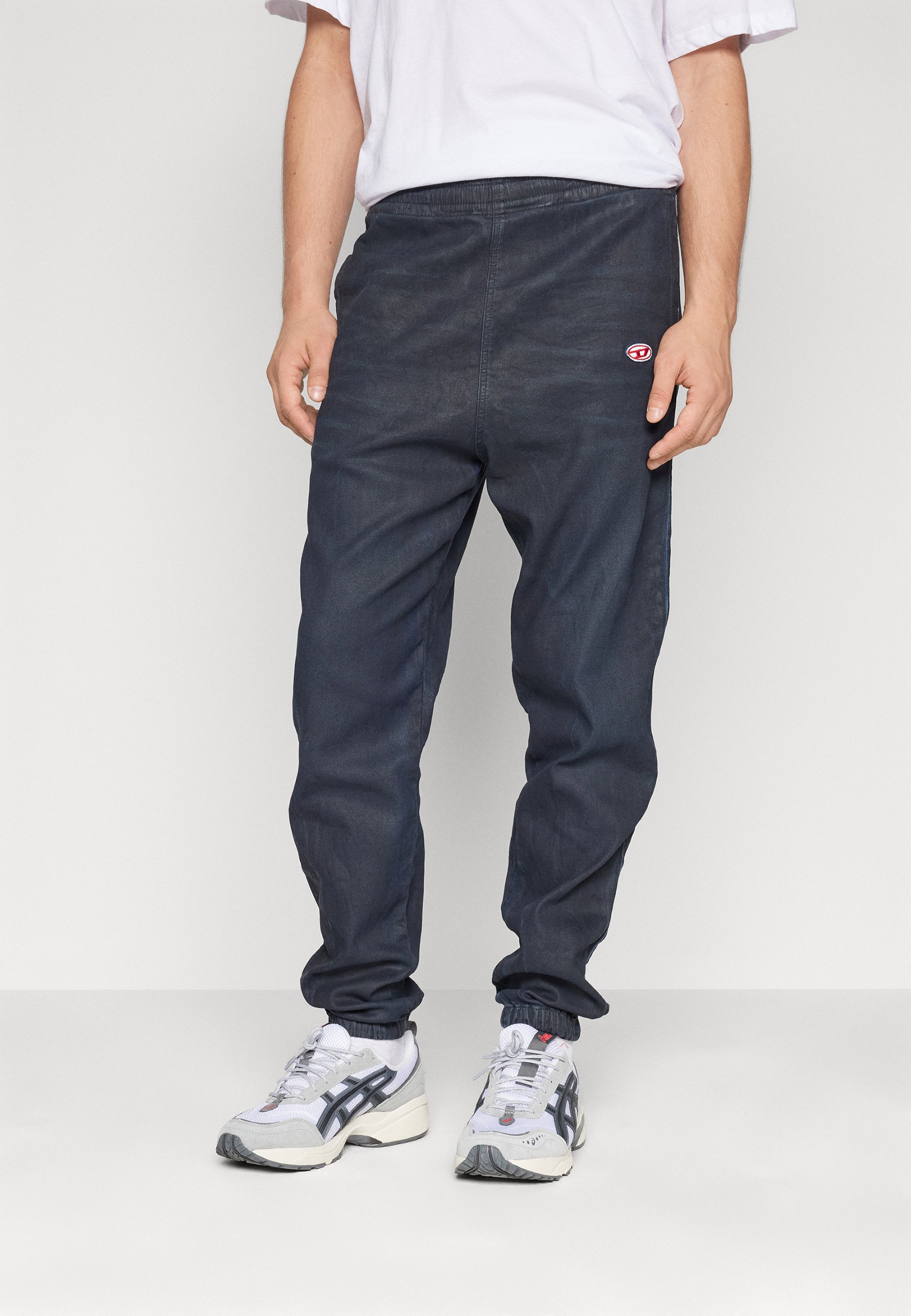 Diesel LAB - Slim fit jeans - dark blue denim/dark-blue denim