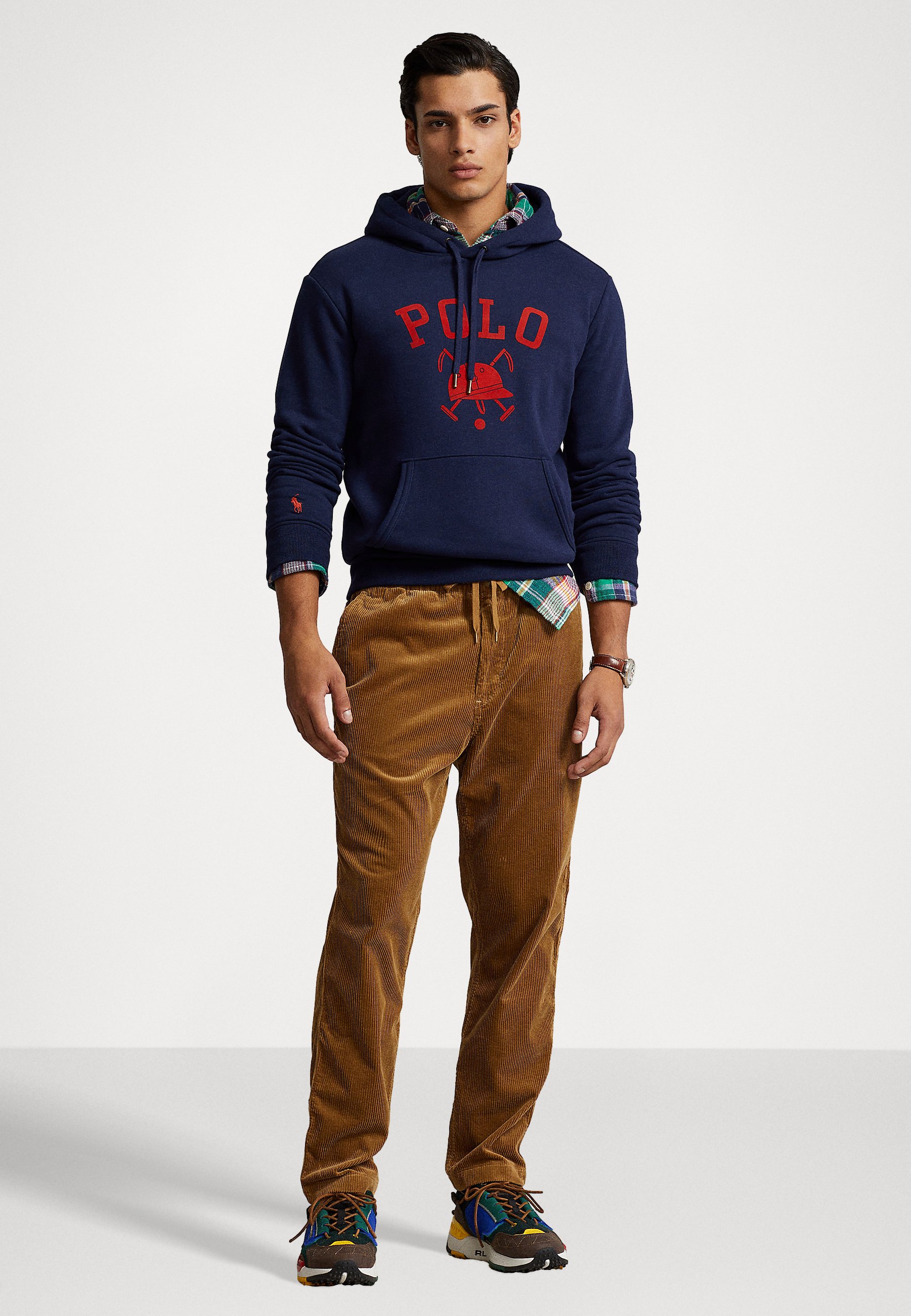 Polo Ralph Lauren PREPSTER FLAT PANT - Trousers - dispatch tan/light brown