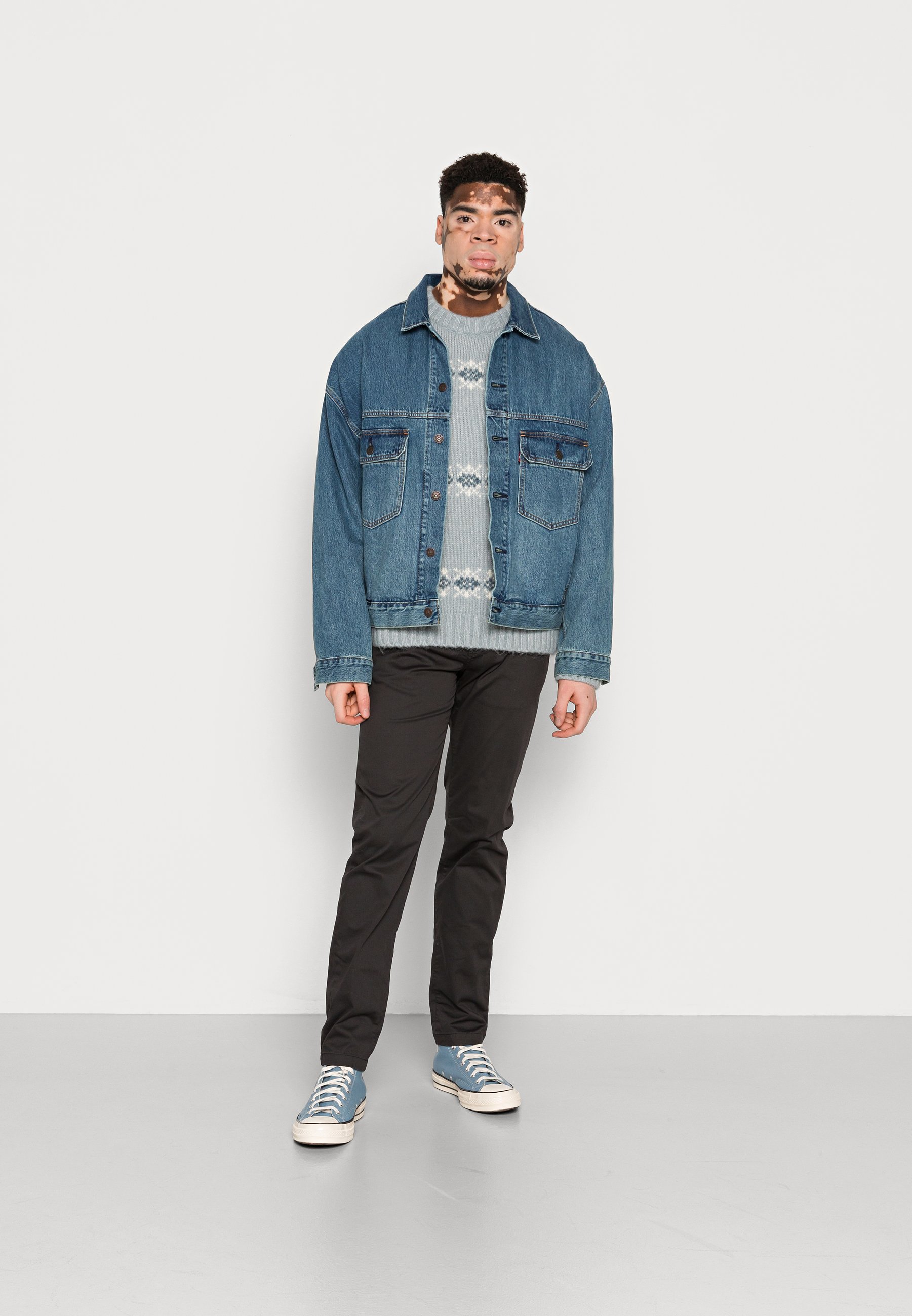 Scotch & Soda STUART CLASSIC REGULAR FIT - Chinos - anthracite/grey