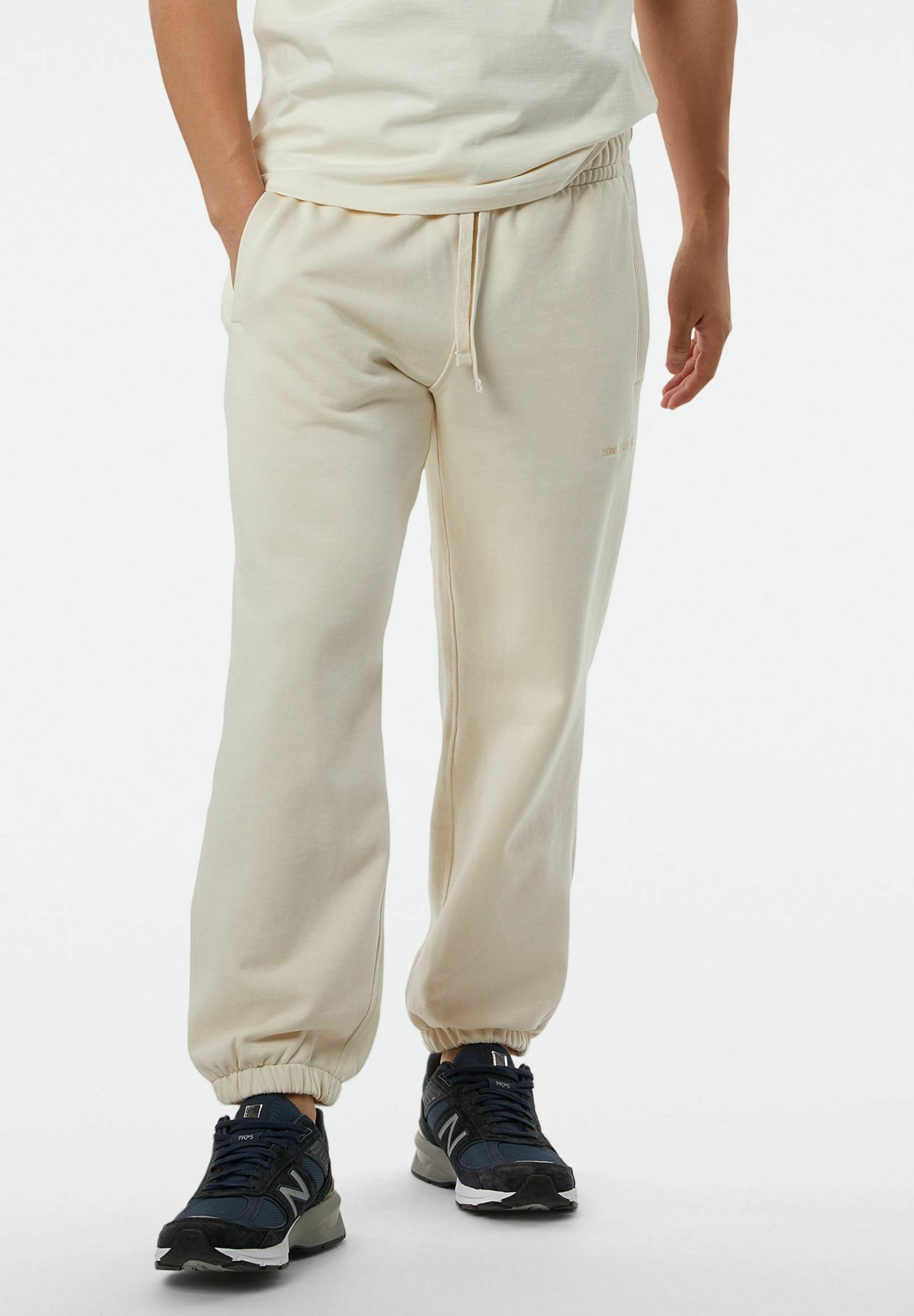 NB ATHLETICS NATURE STATE - Tracksuit bottoms - greige/beige