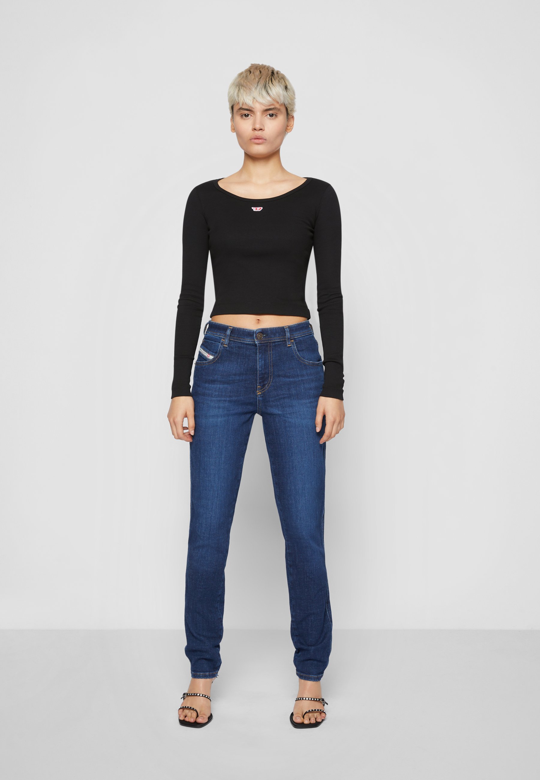 Diesel 2015 - BABHILA DIESEL LIBRARY - Slim fit jeans - denim/blue-black denim