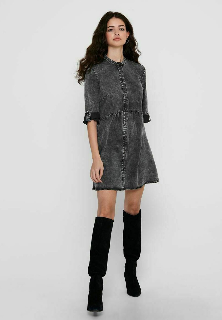 ONLY Denim dress - grey denim
