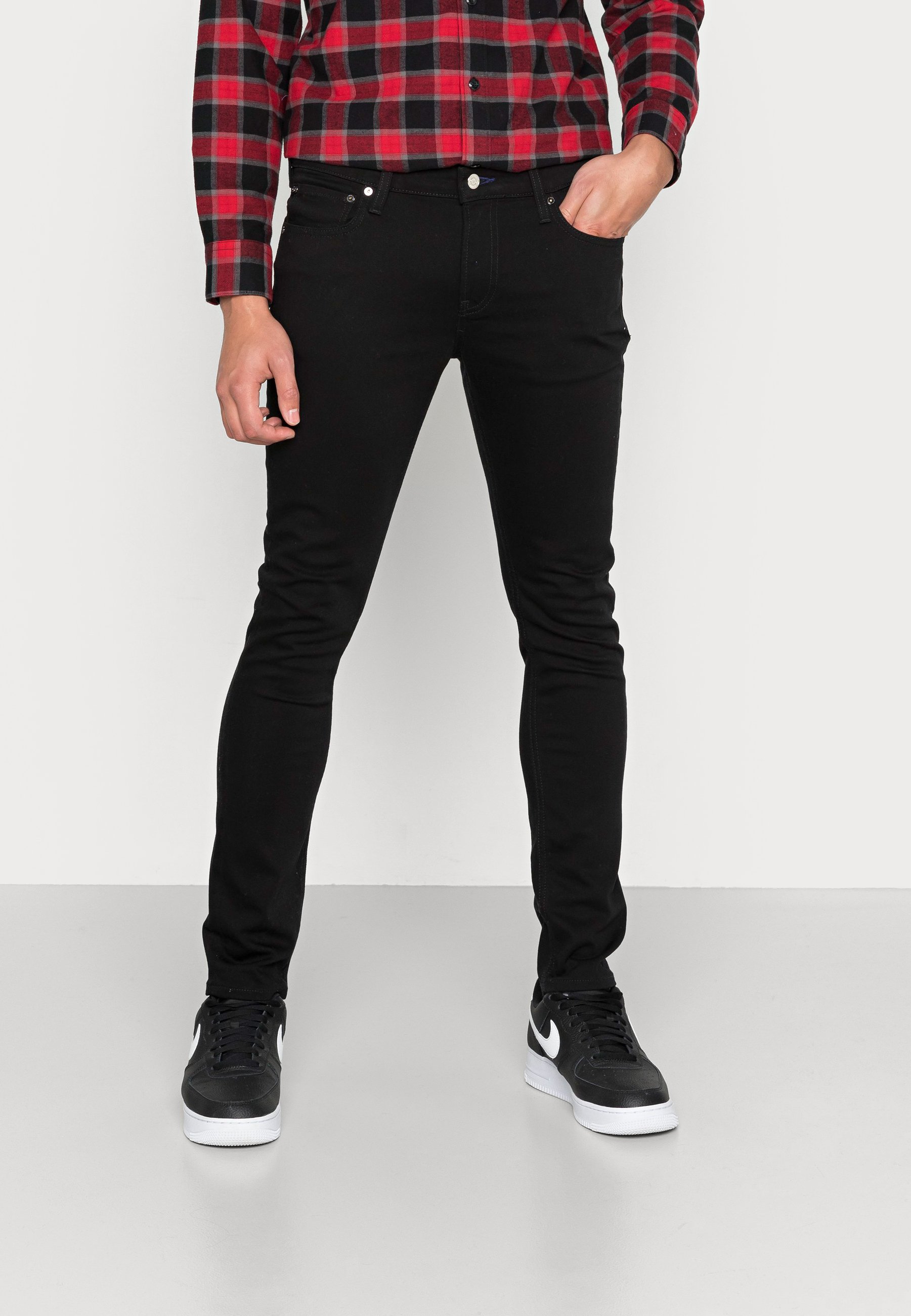 Scotch & Soda ESSENTIALS SKIM - Slim fit jeans - stay black/black denim