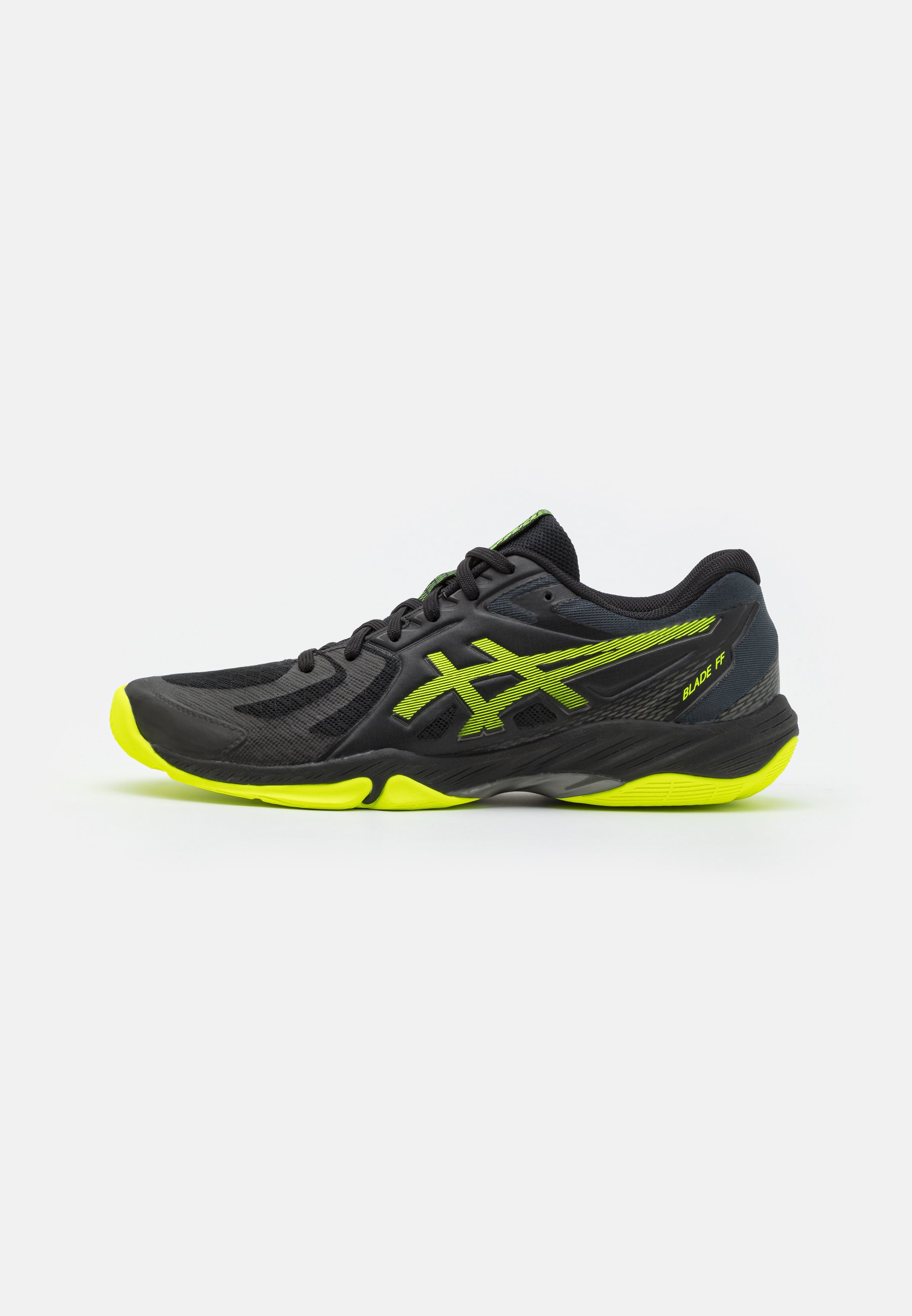 ASICS GEL-BLADE 9 - Handball shoes - black/safety yellow/black
