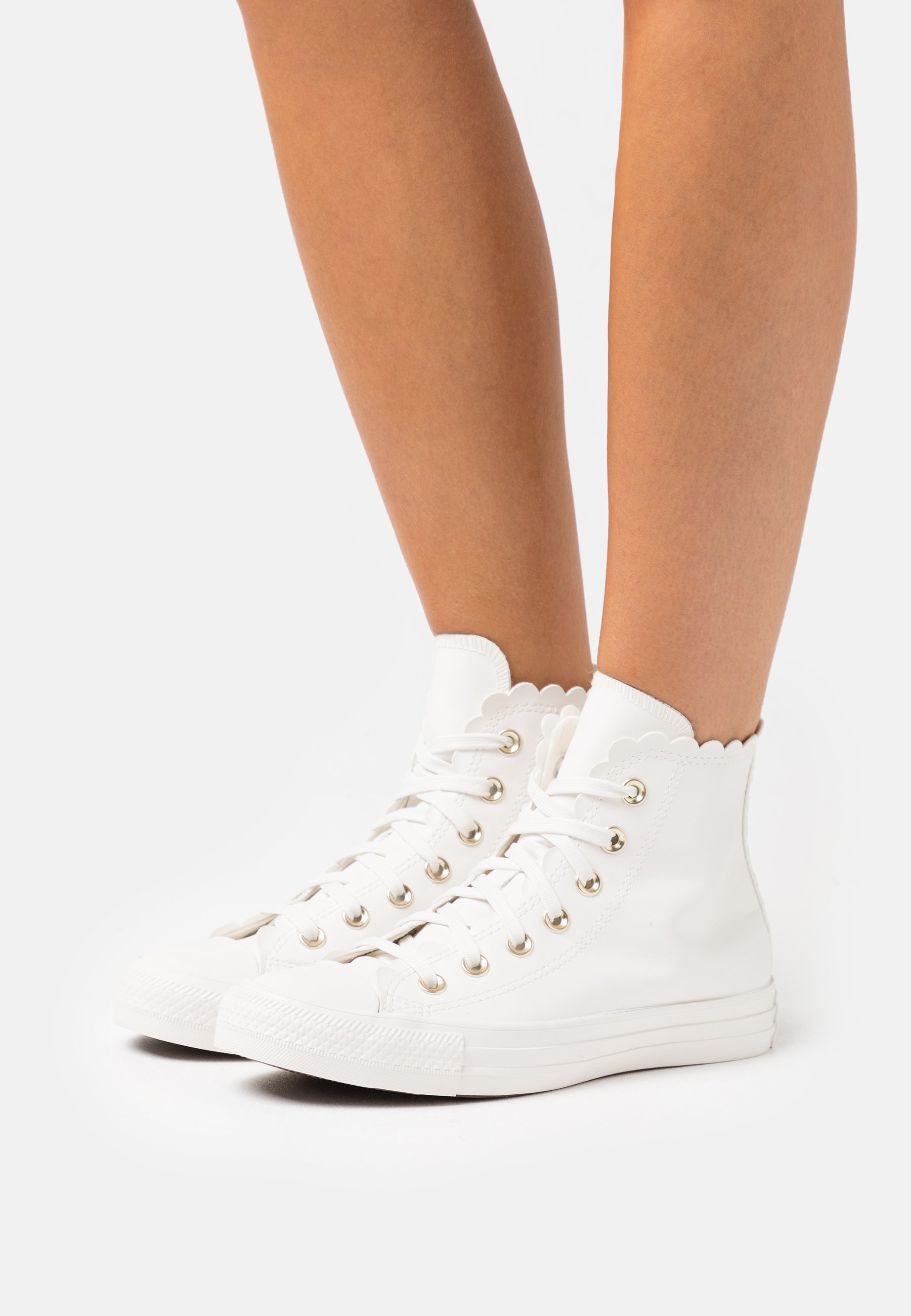 Converse CHUCK TAYLOR ALL STAR - High-top trainers - vintage white/egret/gold/white