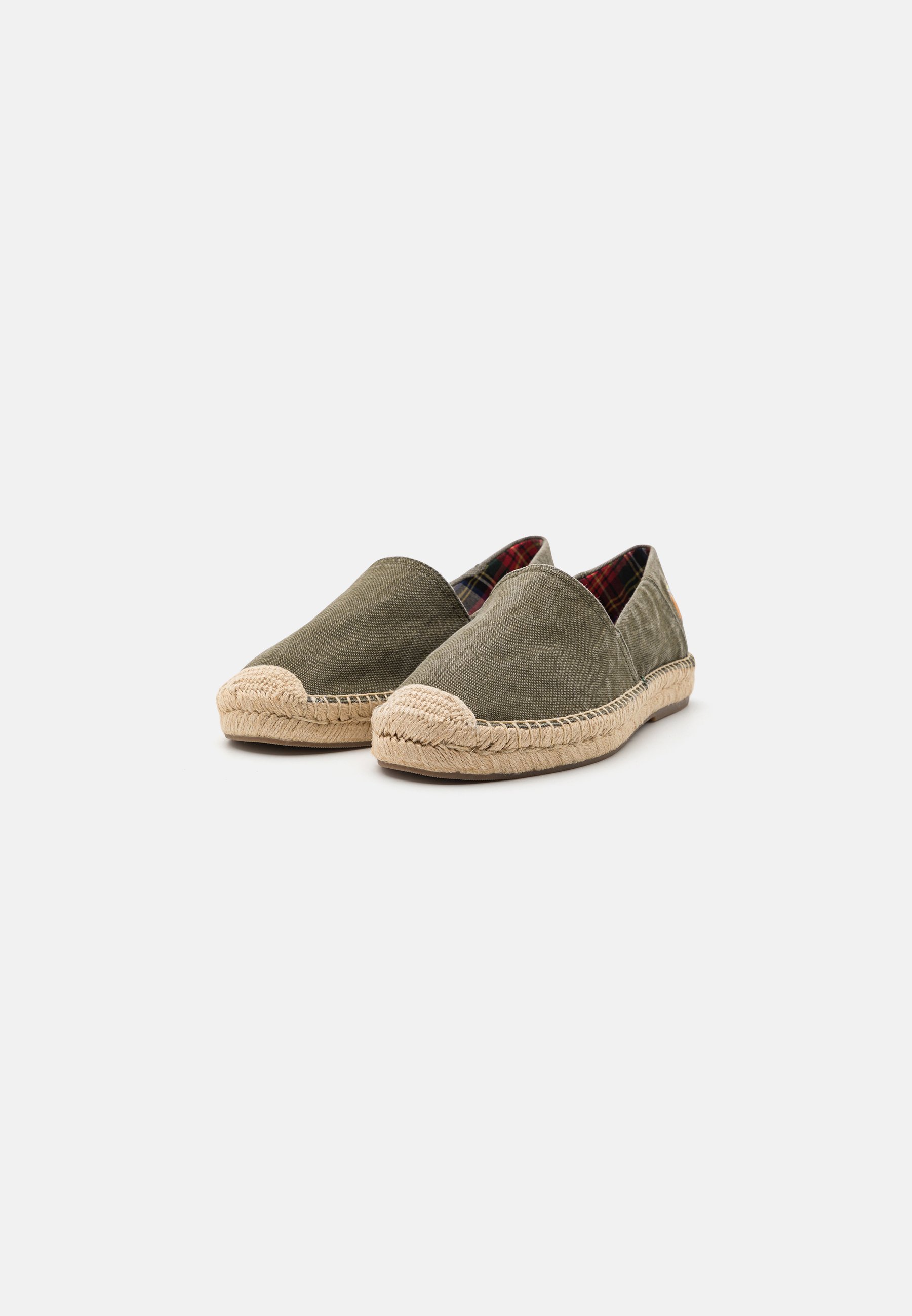 Polo Ralph Lauren CEVIO FLAT - Espadrilles - canopy olive/green