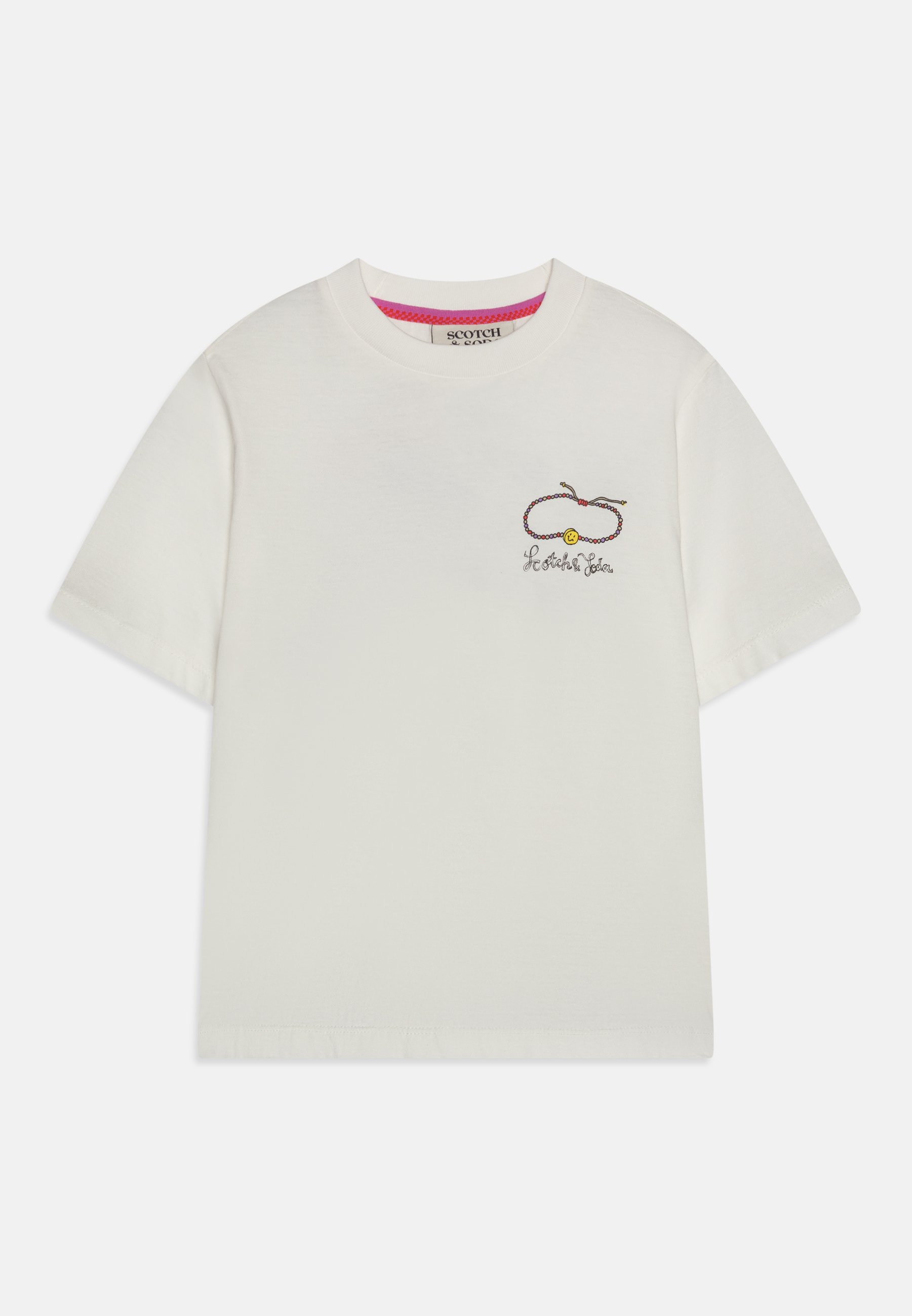 Scotch & Soda RELAXED FIT ARTWORK - Print T-shirt - off white/off-white
