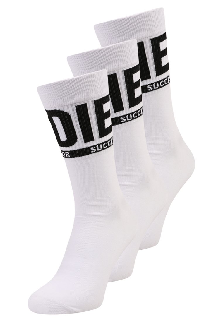 Diesel SKM RAY UNISEX 3 PACK - Socks - weiß/white