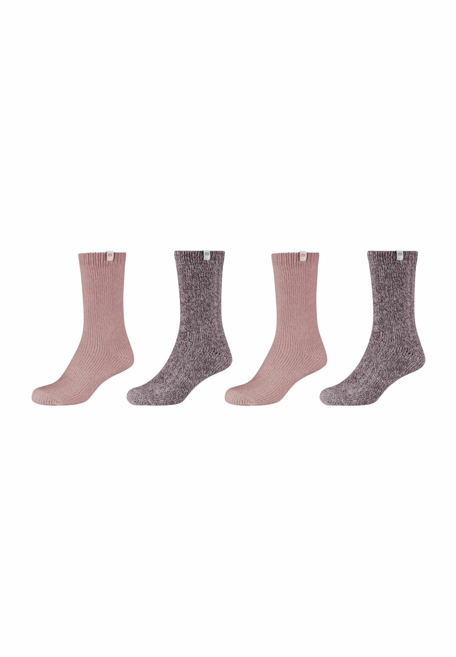 Skechers ONLINE CASUAL COZY 4 PACK - Socks - sea frog/purple