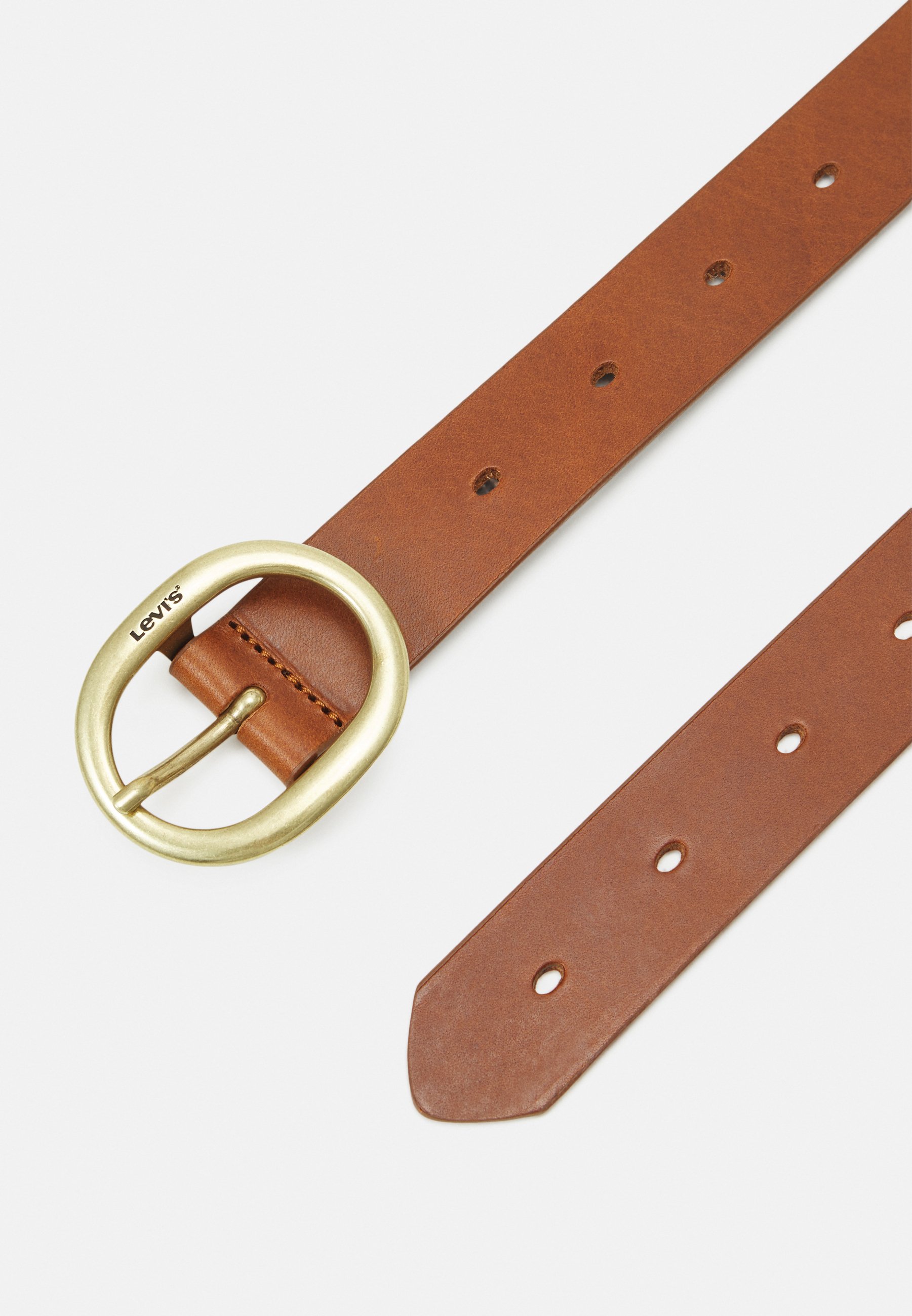Levi's® WOMENS HIGH-LOW BELT - Belt - cognac