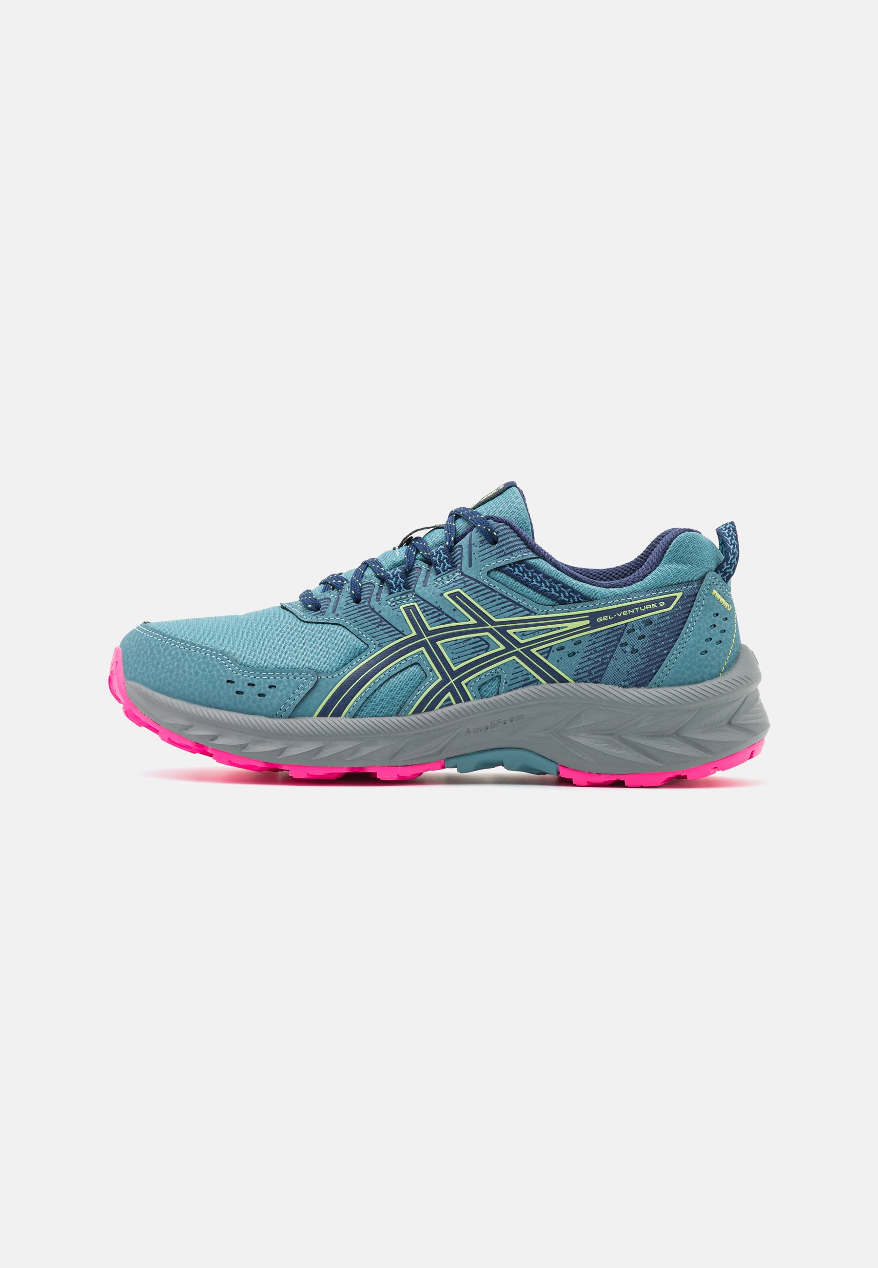 ASICS GEL-VENTURE 9 - Trail running shoes - deep ocean/hot pink/blue