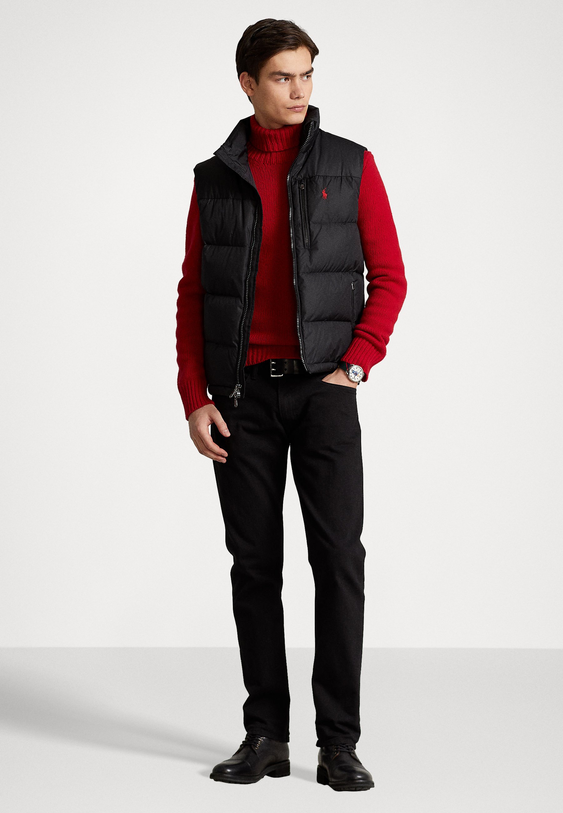 Polo Ralph Lauren EL CAP FILL VEST - Waistcoat - black