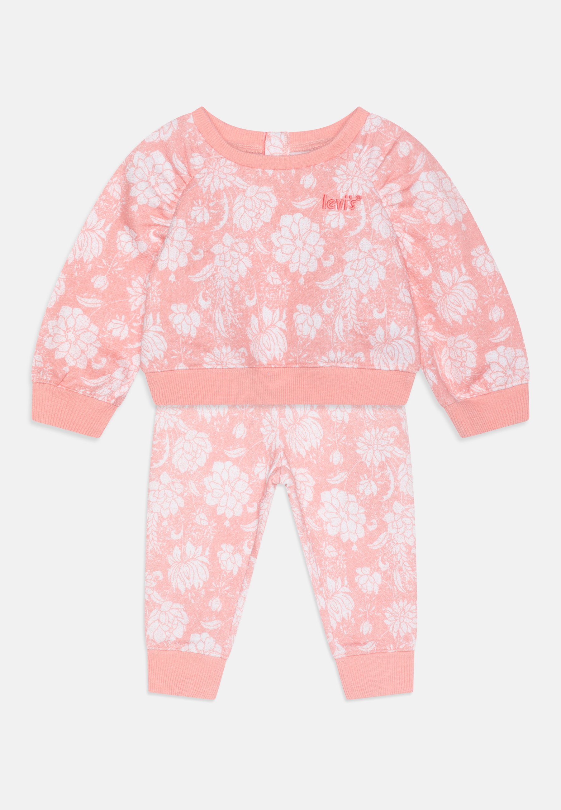 Levi's® FLORAL SET - Tracksuit - pink icing/pink
