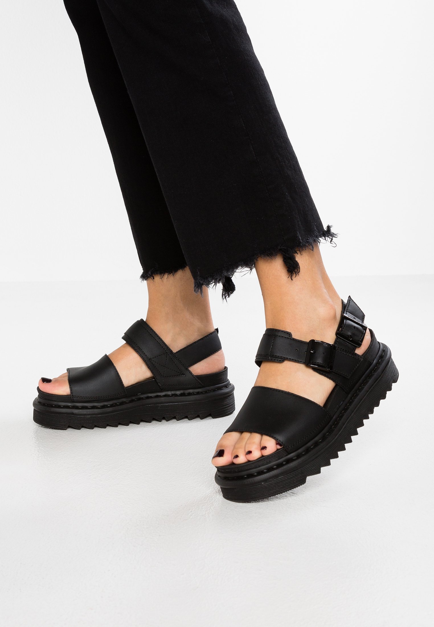 Dr. Martens VOSS - Platform sandals - black