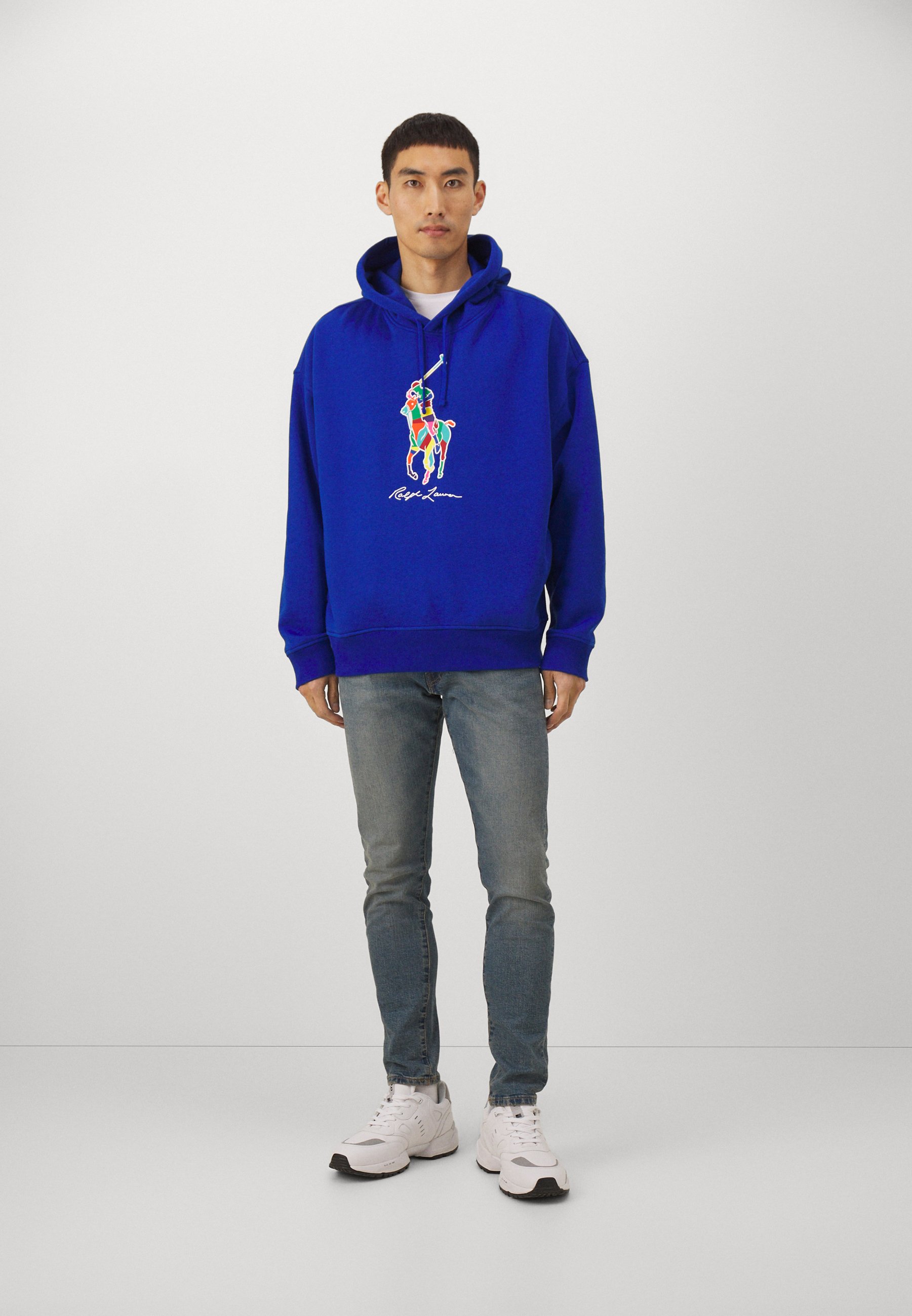 Polo Ralph Lauren LONG SLEEVE - Hoodie - sapphire star/blue