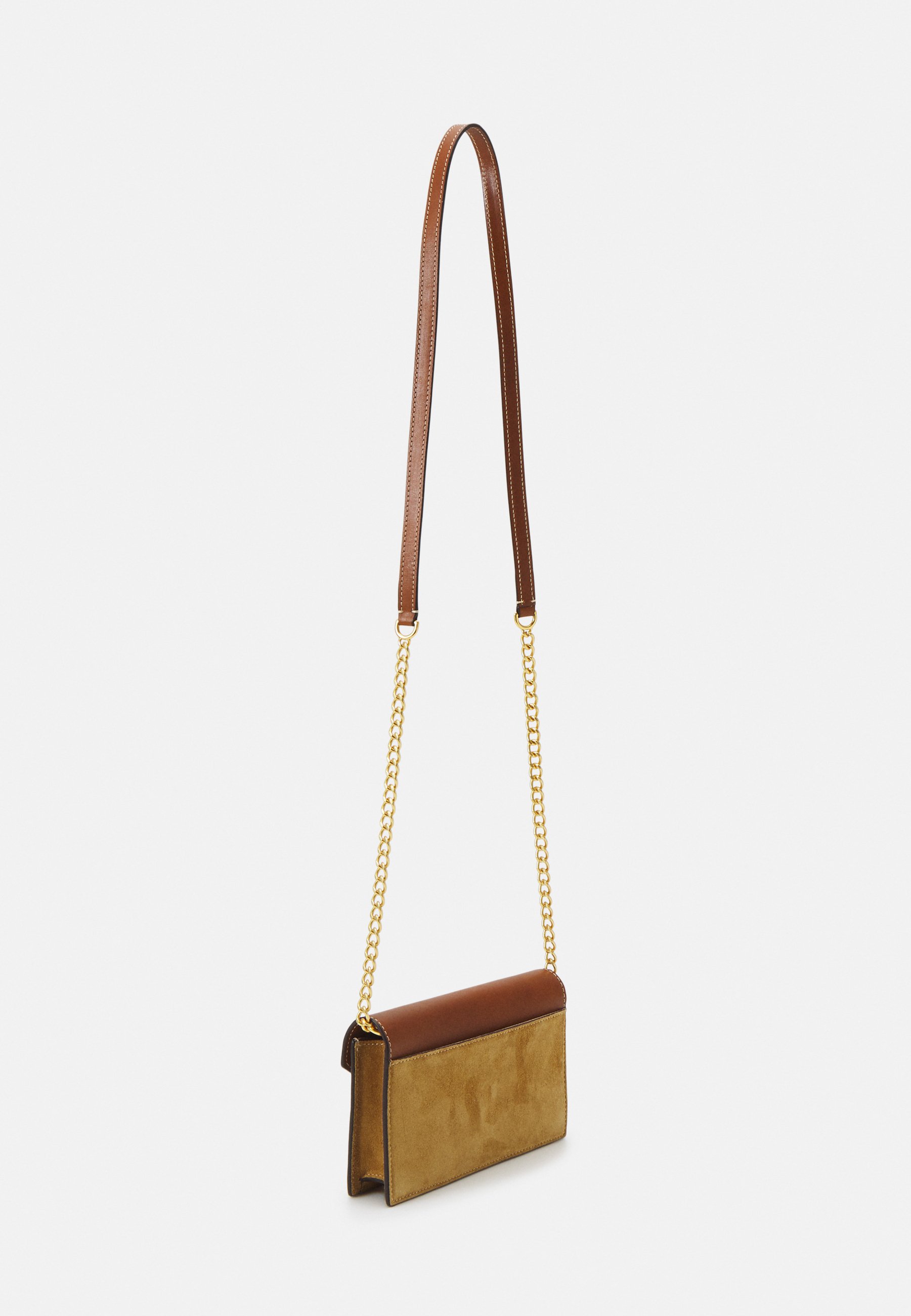 Polo Ralph Lauren ON A CHAIN SMALL - Across body bag - caramel/cuoio/camel