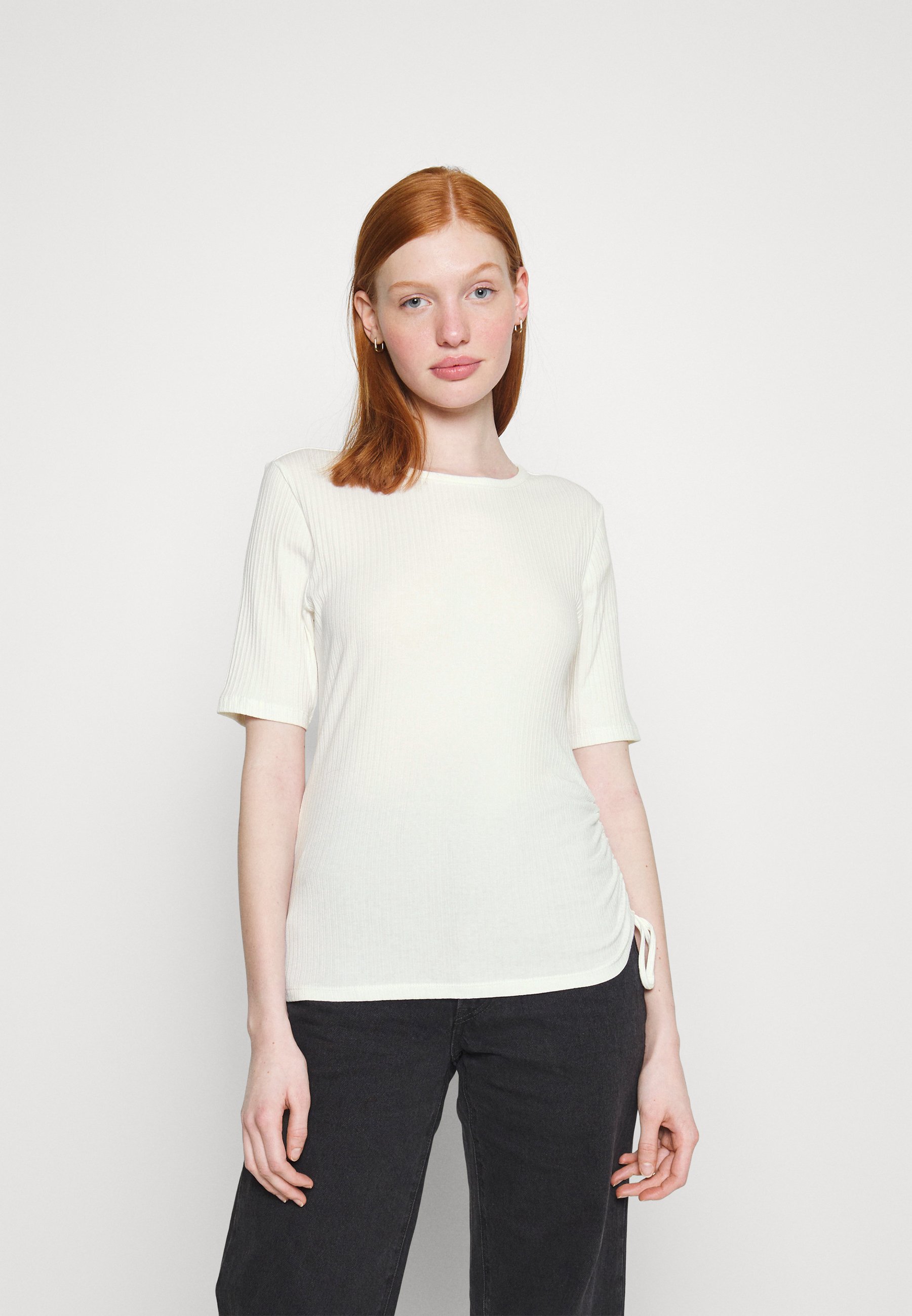 Levi's® SIDE TIE  - Basic T-shirt - white +/white