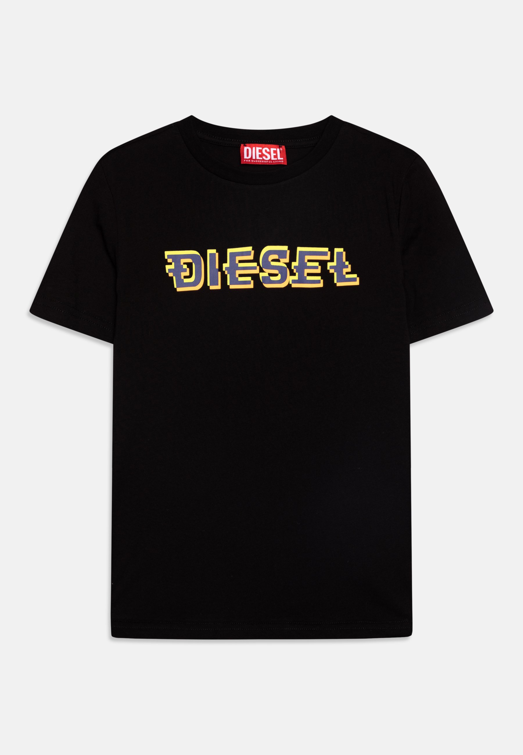 Diesel TDIEGORK52 UNISEX - Print T-shirt - nero/black