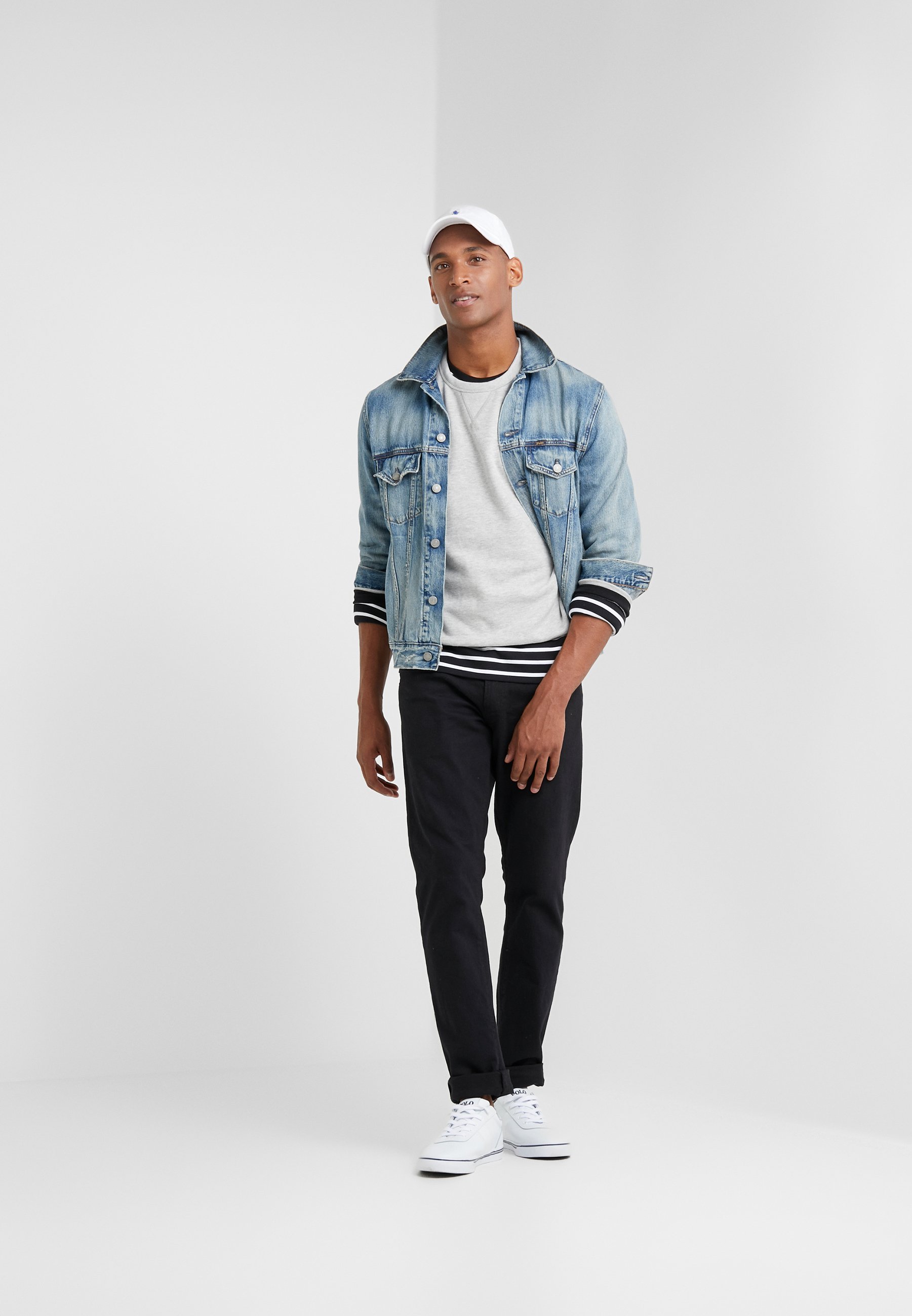Polo Ralph Lauren SULLIVAN SLIM - Slim fit jeans - black denim