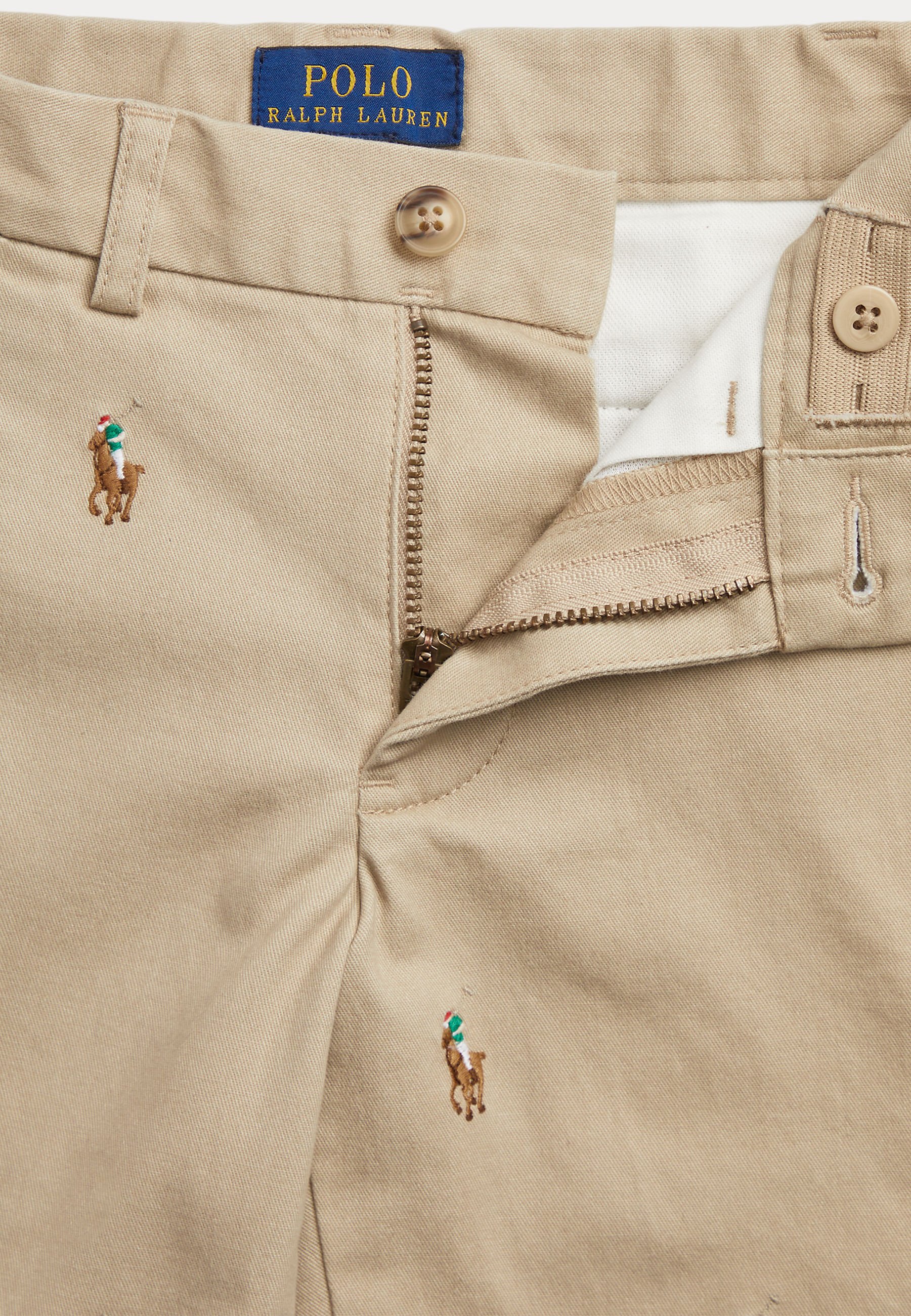 Polo Ralph Lauren FLAT FRONT - Shorts - classic khaki/beige