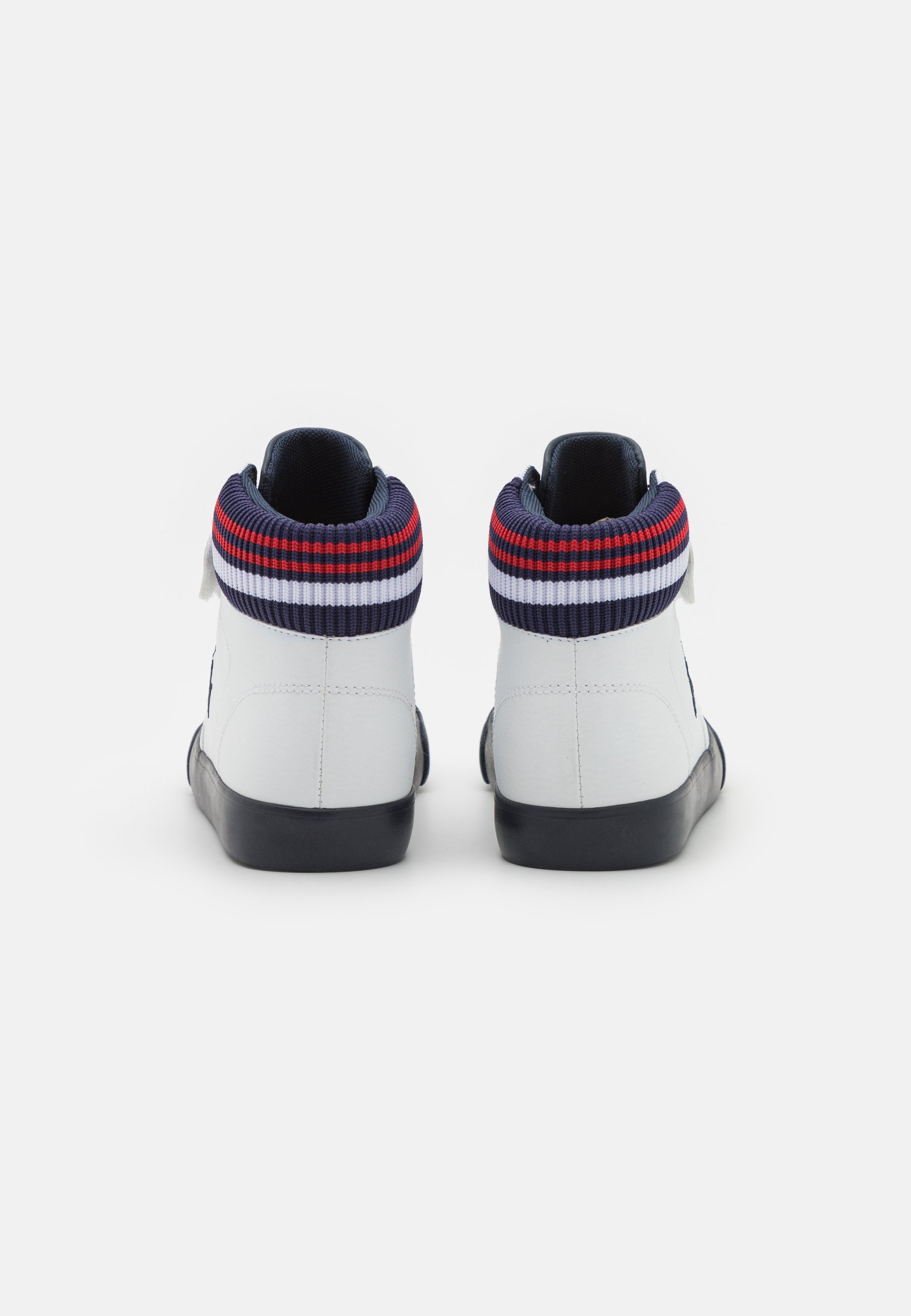 Polo Ralph Lauren THERON BOOT UNISEX - High-top trainers - white/tumbled navy/white