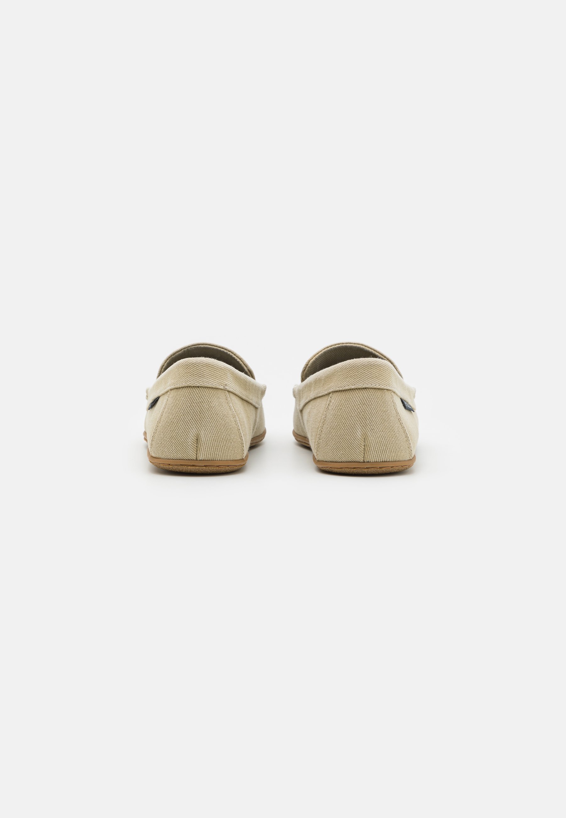 Polo Ralph Lauren COLLINS - Slippers - khaki washed/navy/sand