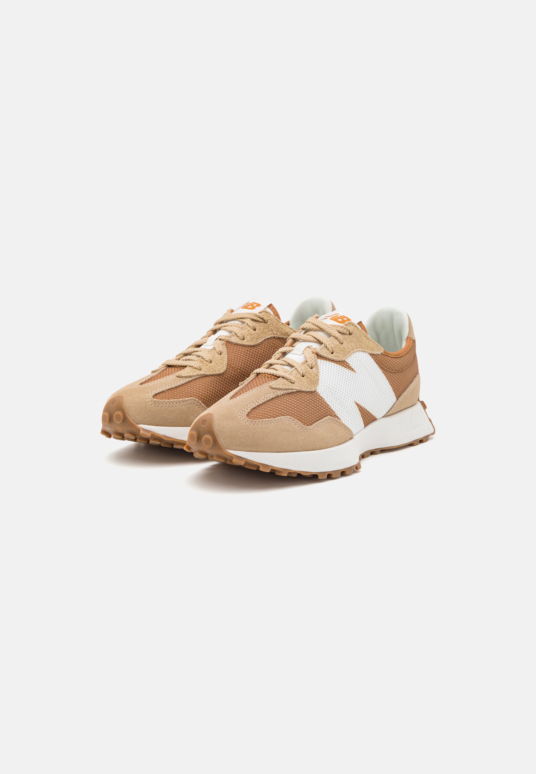 NB MS 327 UNISEX - Trainers - beige/mottled beige/beige