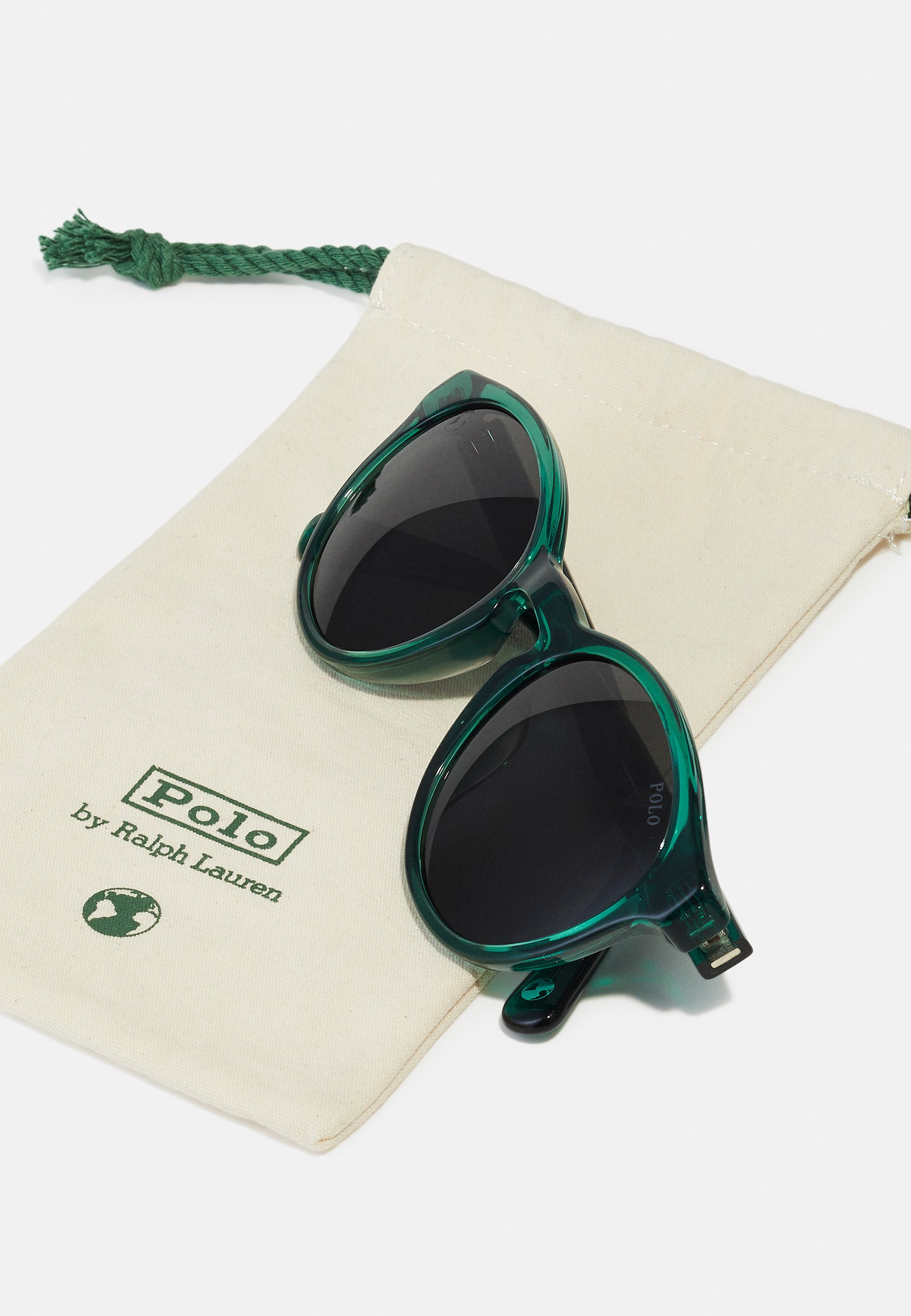 Polo Ralph Lauren 11-13 YEARS UNISEX - Sunglasses - dunkelgrün/dark green