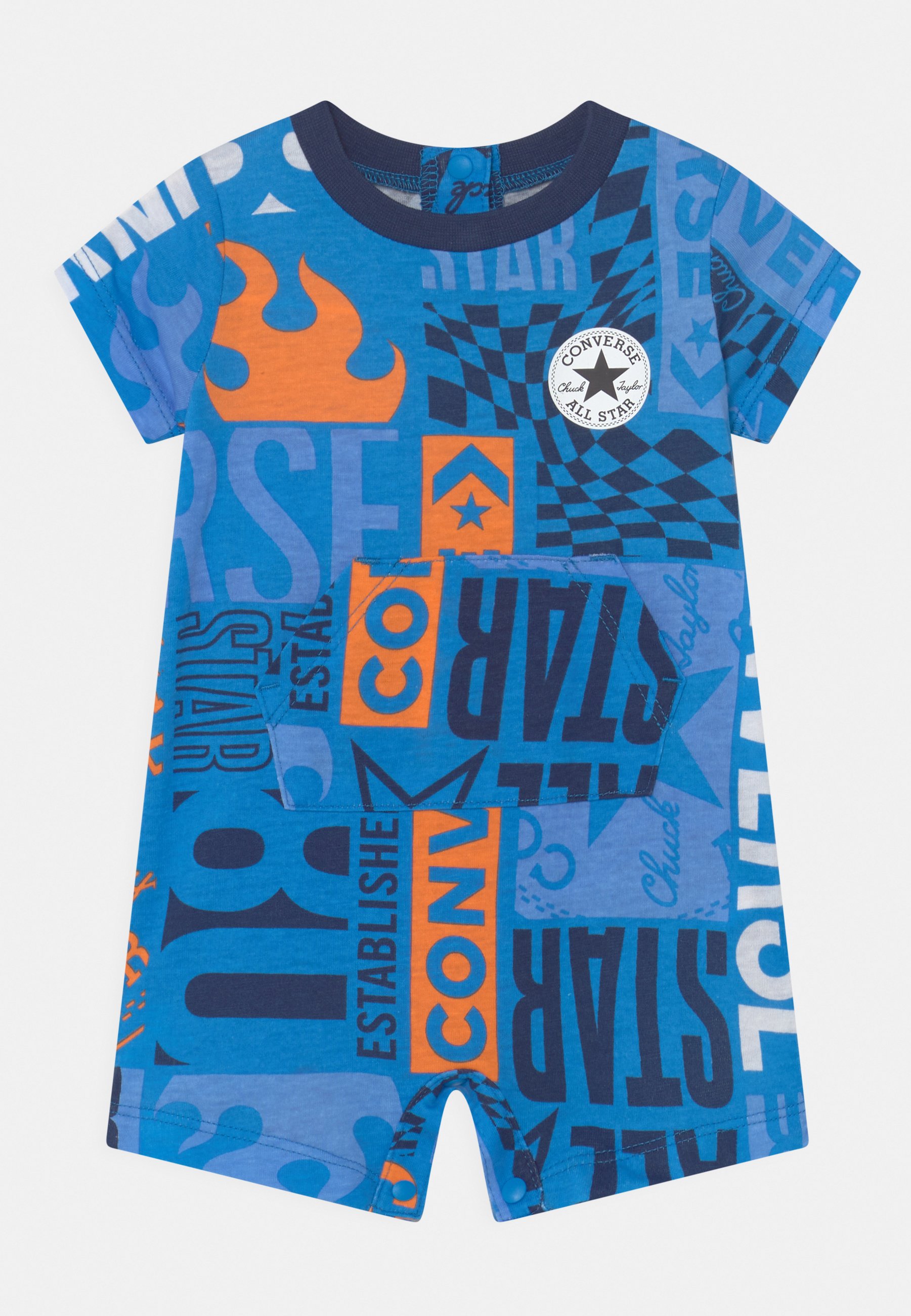Converse LITTLE KICKS ROMPER UNISEX - Jumpsuit - blue hero/blue