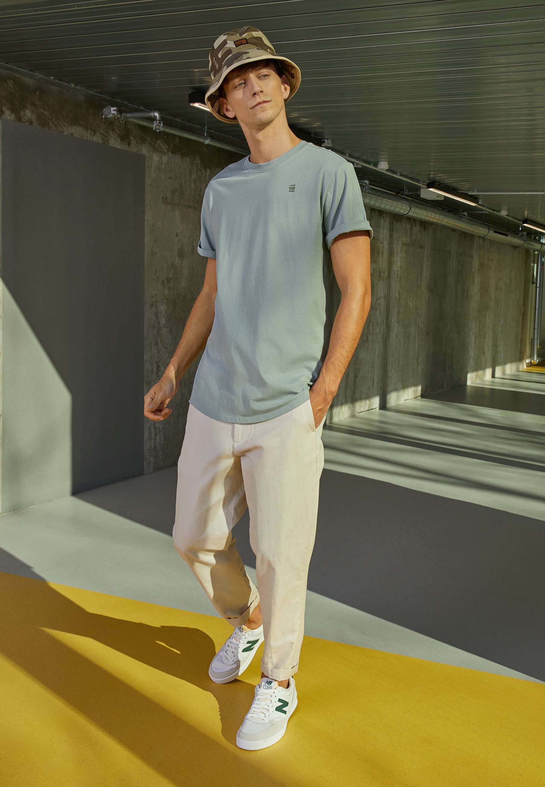 G-Star LASH  - Basic T-shirt - green