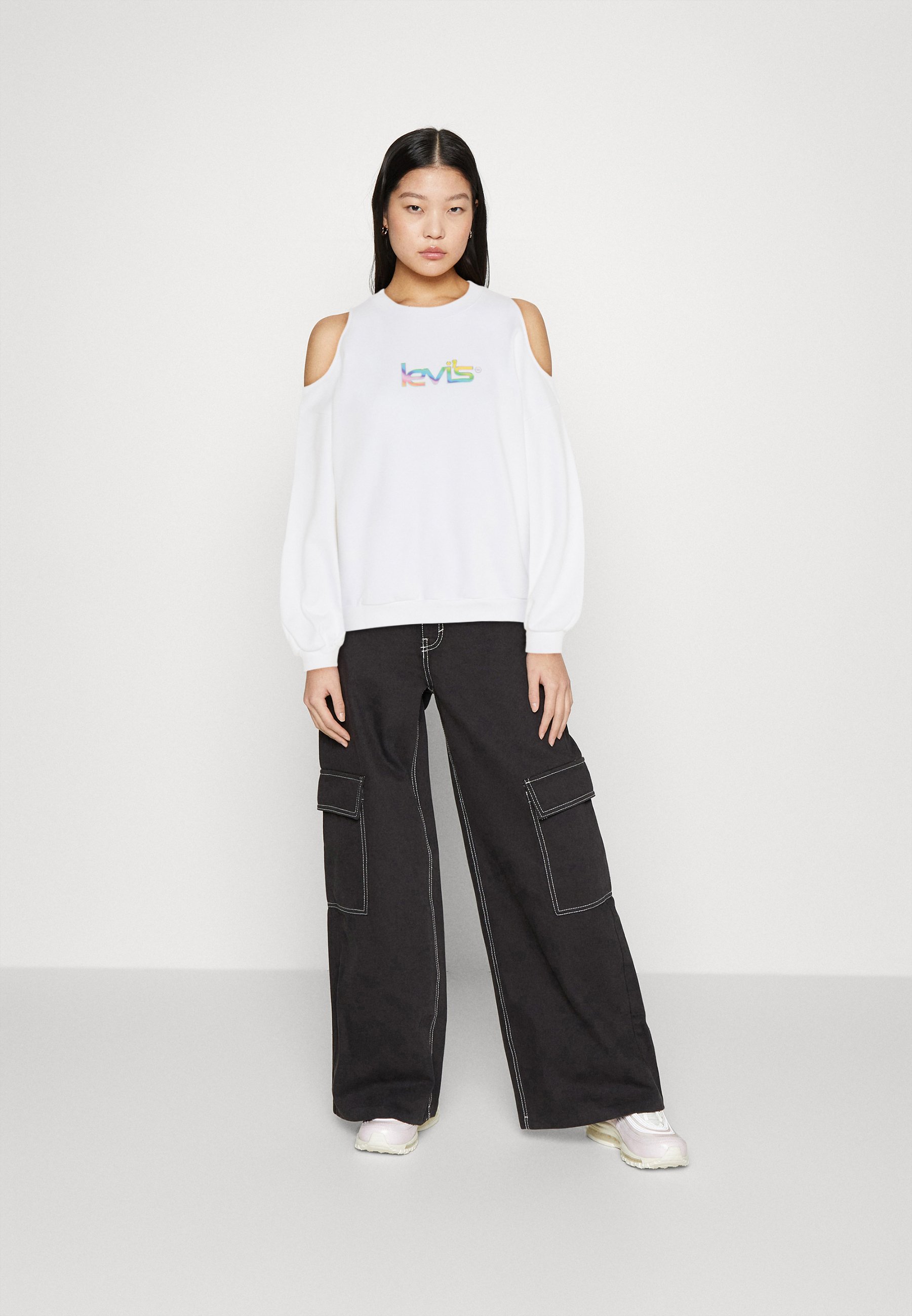 Levi's® GRAPHIC CIDER - Sweatshirt - whites/white