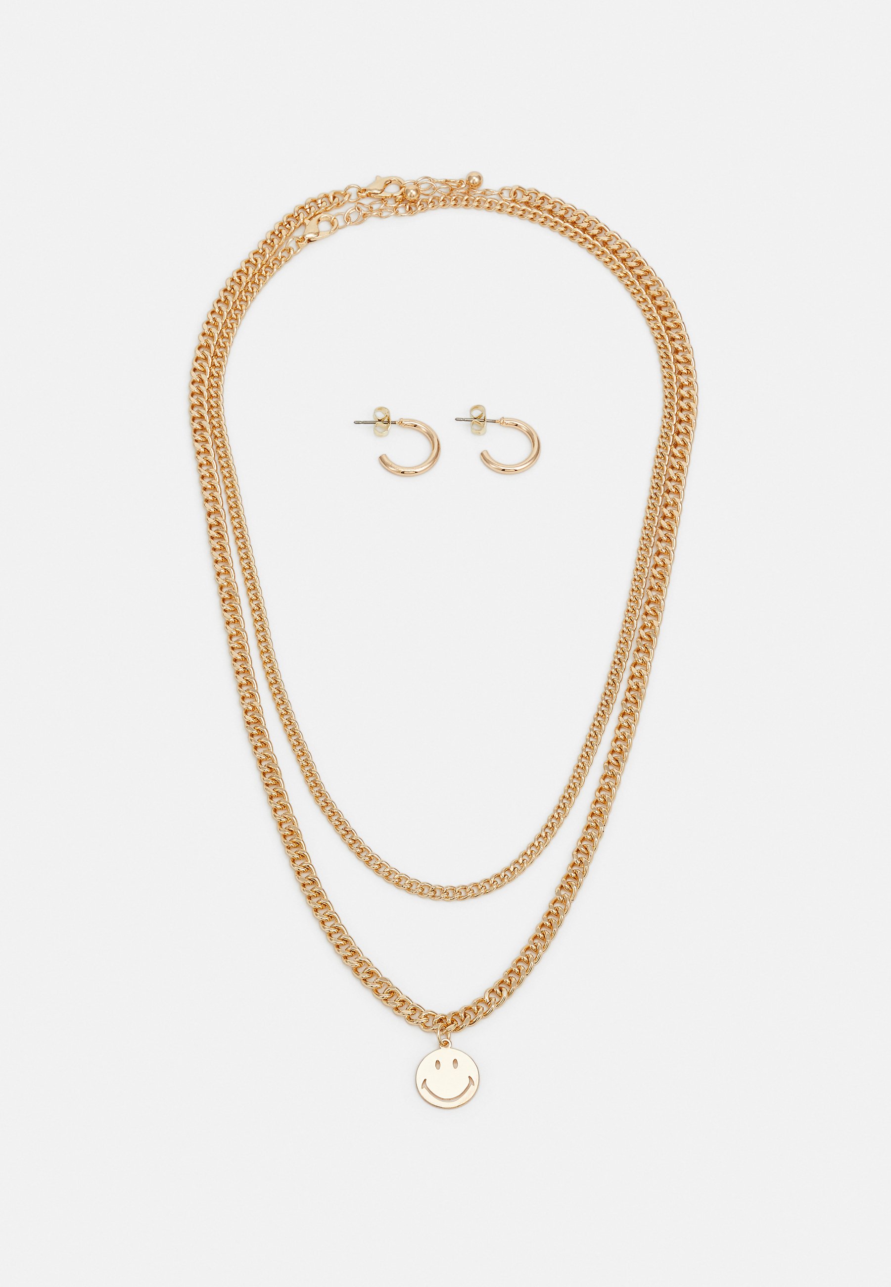 Jack &Jones JACNEO GIFTBOX UNISEX SET  - Earrings - gold-coloured