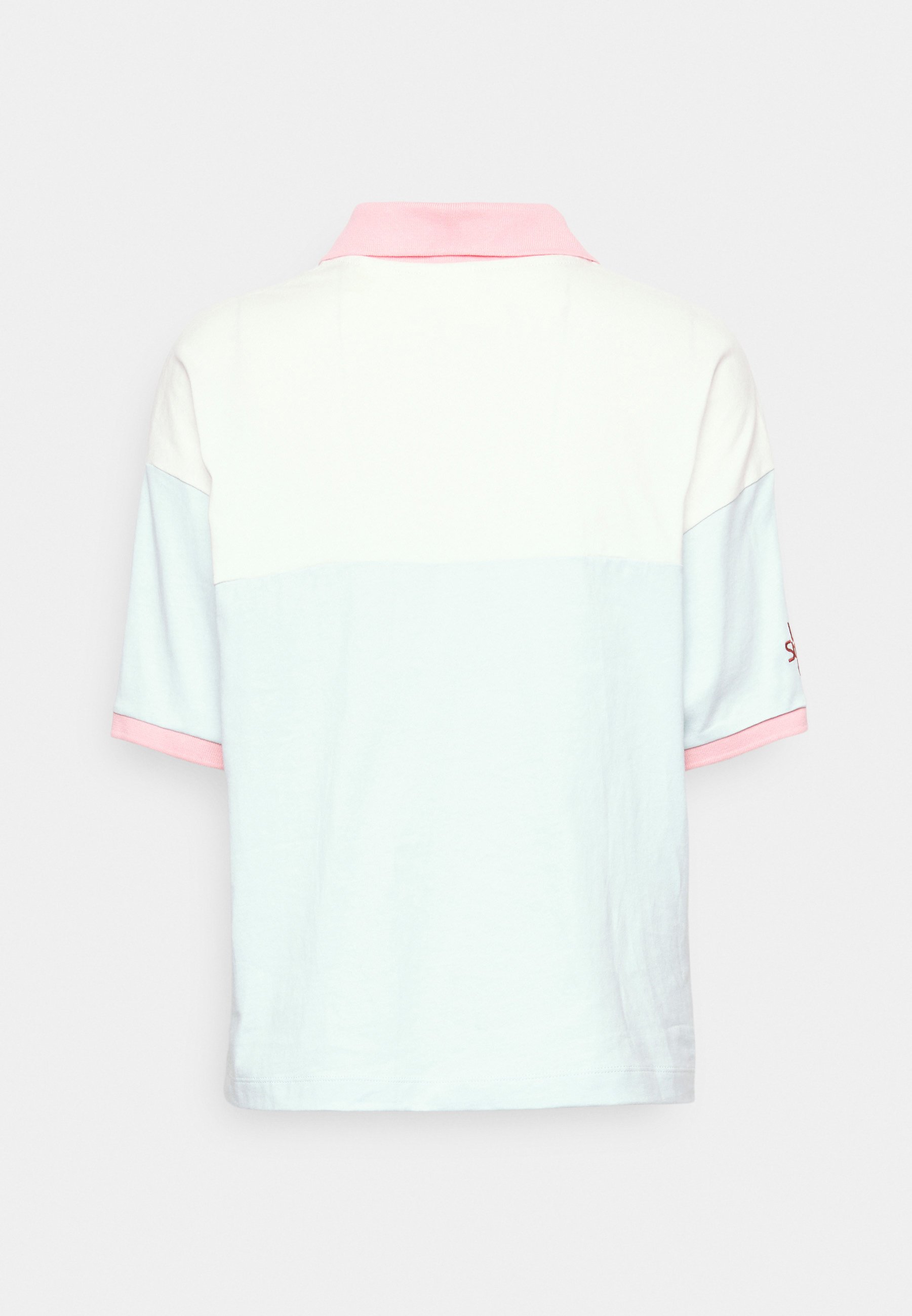 Levi's® GRAPHIC SUNDOWNER - Polo shirt - tofu/quartz pink/pastel blue/white