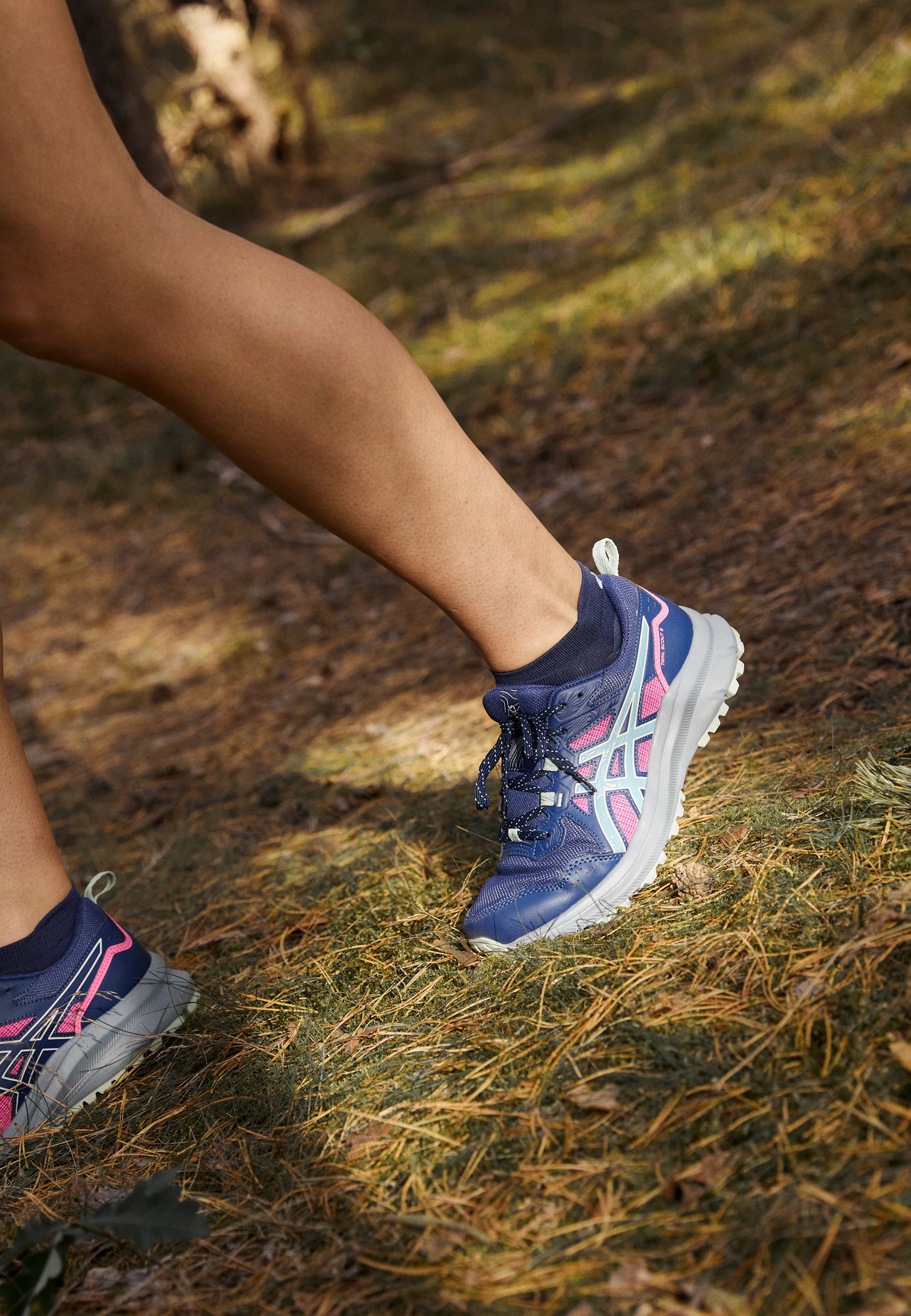 ASICS TRAIL SCOUT 3 - Trail running shoes - deep ocean/gris blue/dark blue