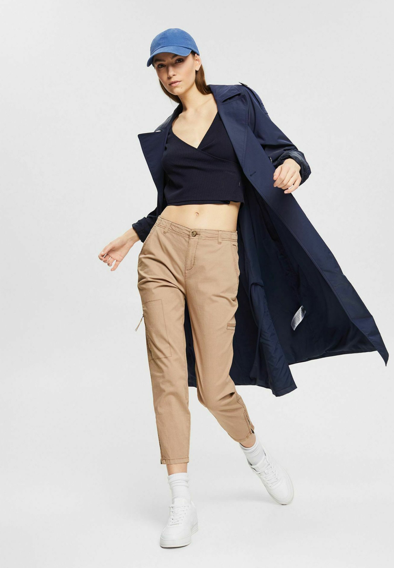 Esprit Cargo trousers - taupe