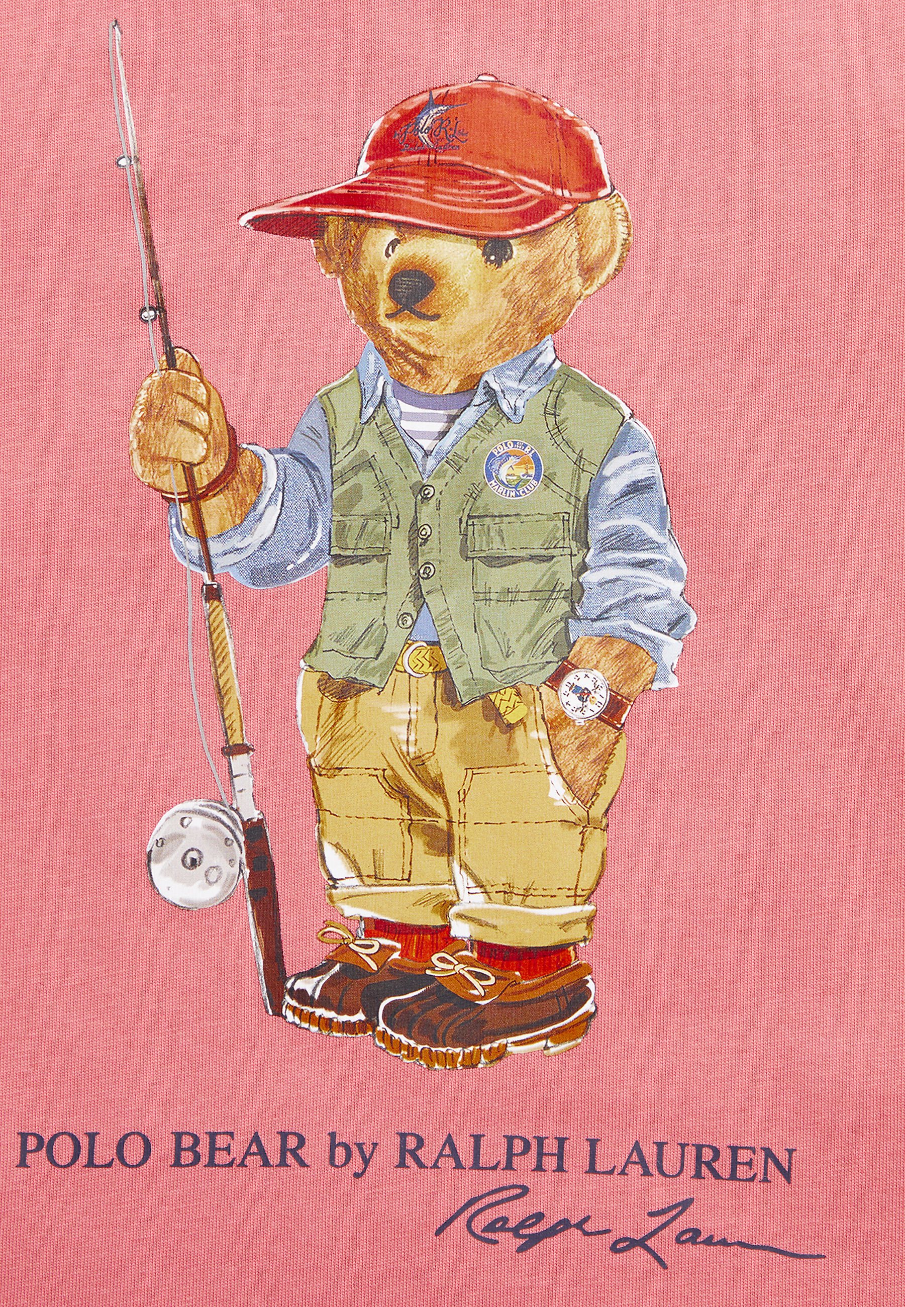 Polo Ralph Lauren FUN TEE - Print T-shirt - desert rose/pink