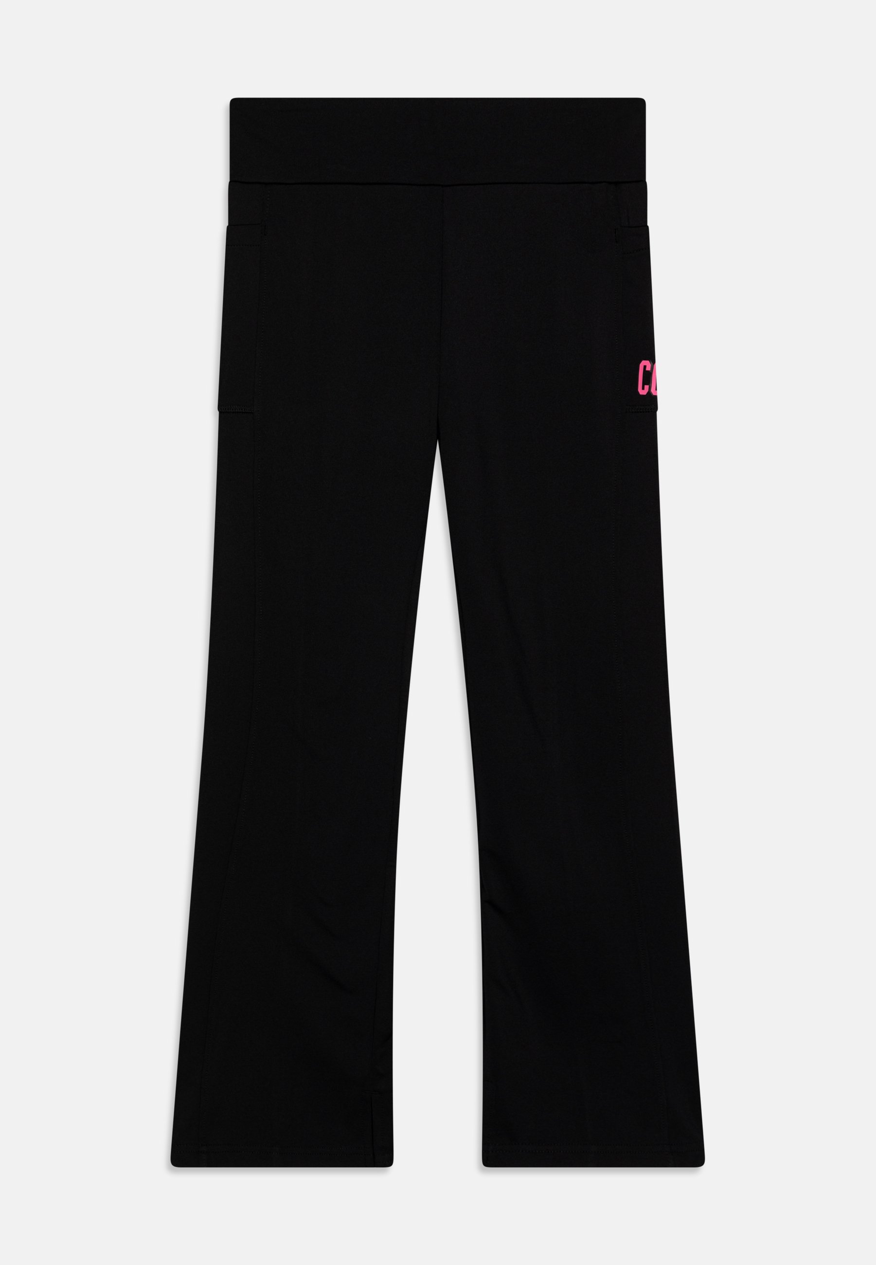 Converse HIGH RISE FLARED - Leggings - Trousers - black