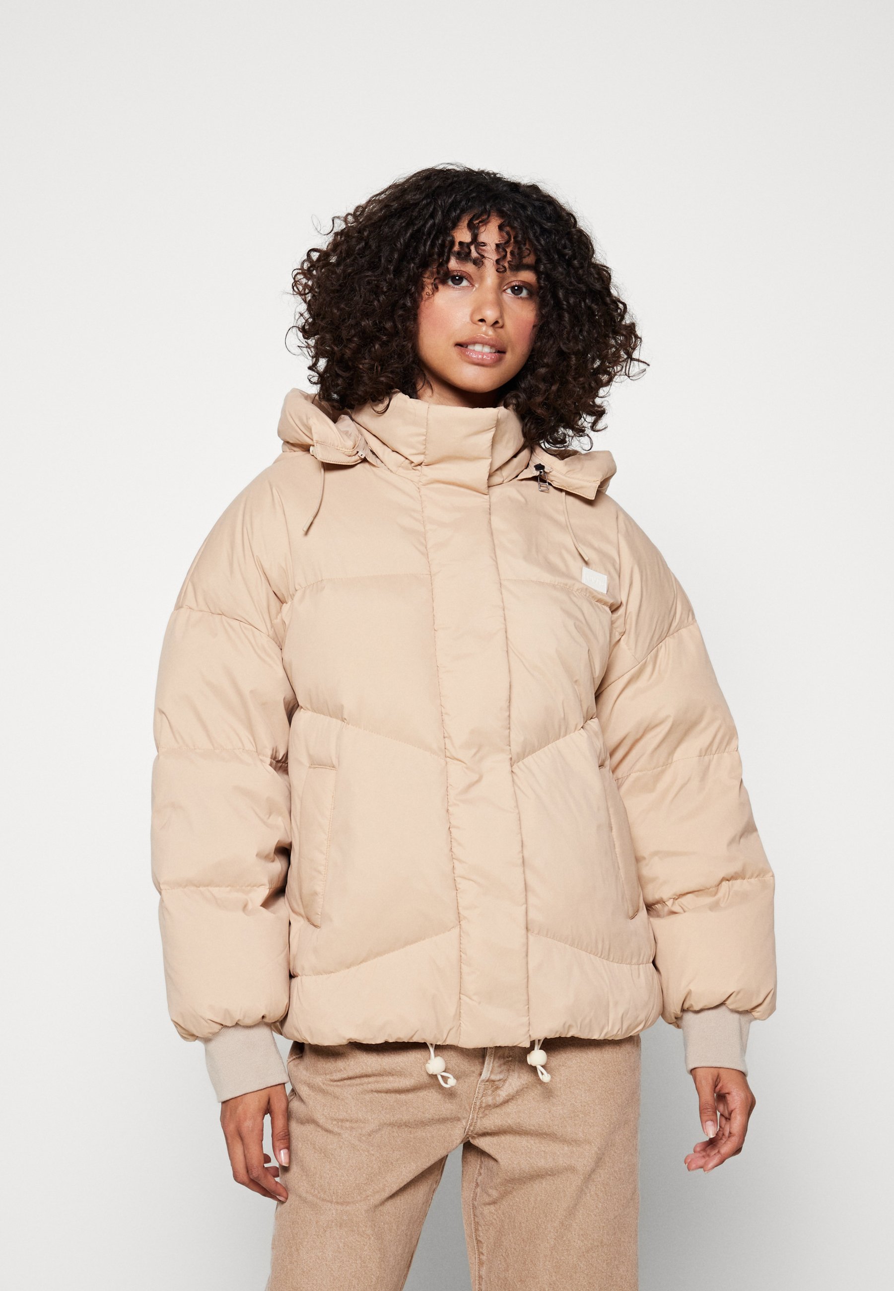 Levi's® BABY BUBBLE PUFFER - Down jacket - granola/beige