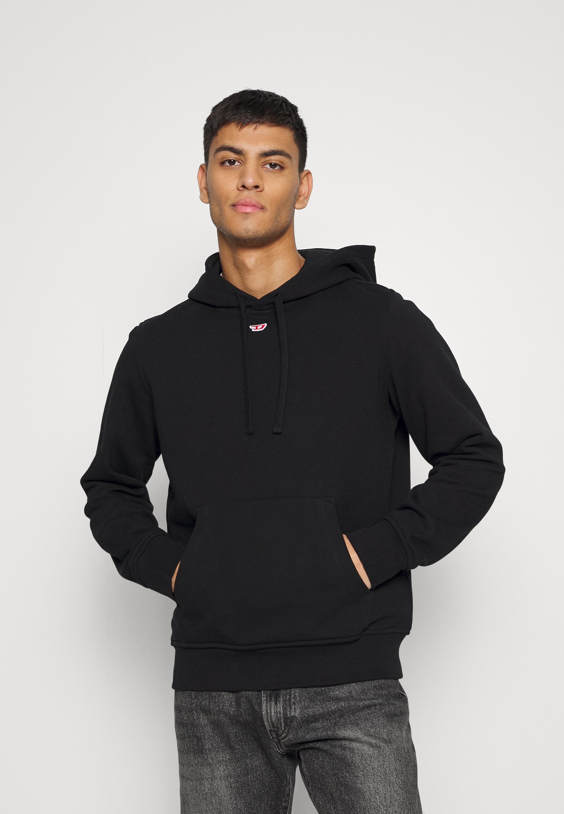 Diesel GINN HOOD - Hoodie - black