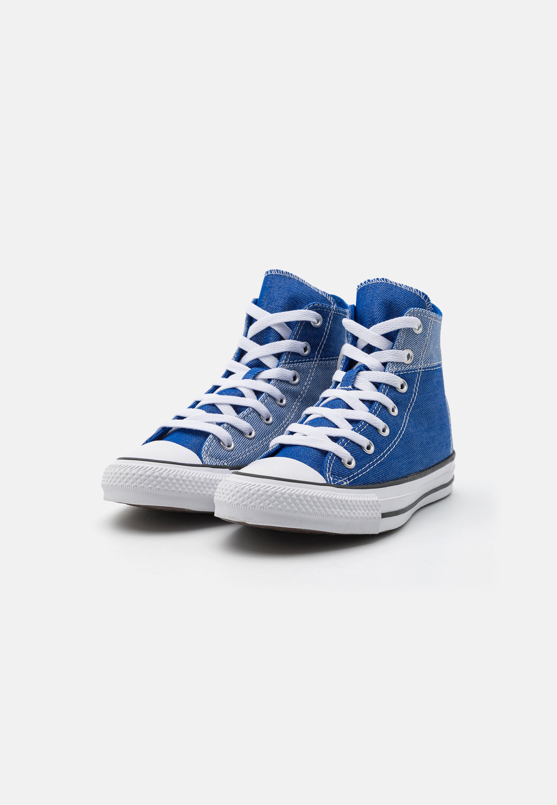 Converse CHUCK TAYLOR ALL STAR SPLIT PANEL SUMMER UNISEX - High-top trainers - blue/black/white/light blue