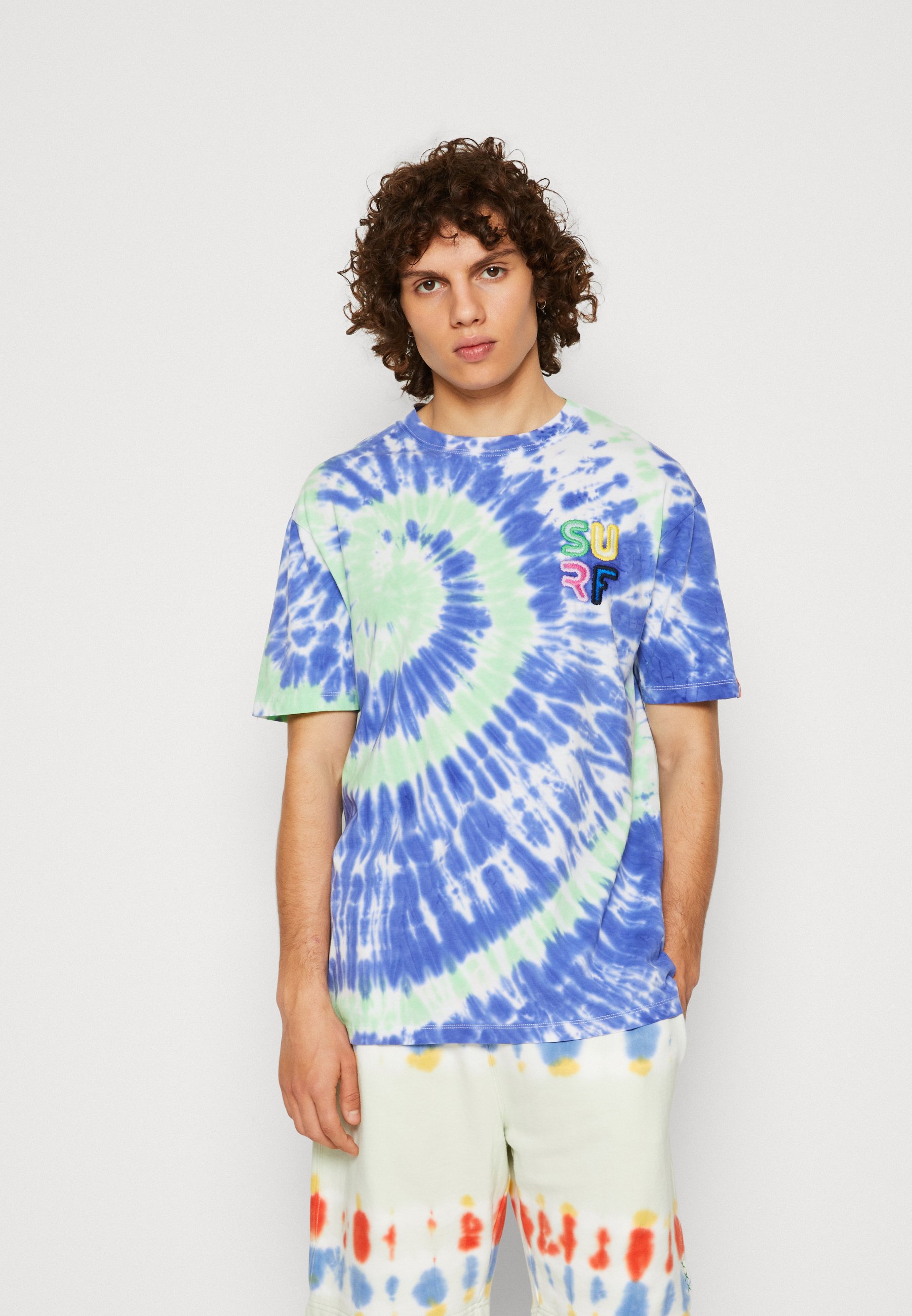 Scotch & Soda TEE - Print T-shirt - blue