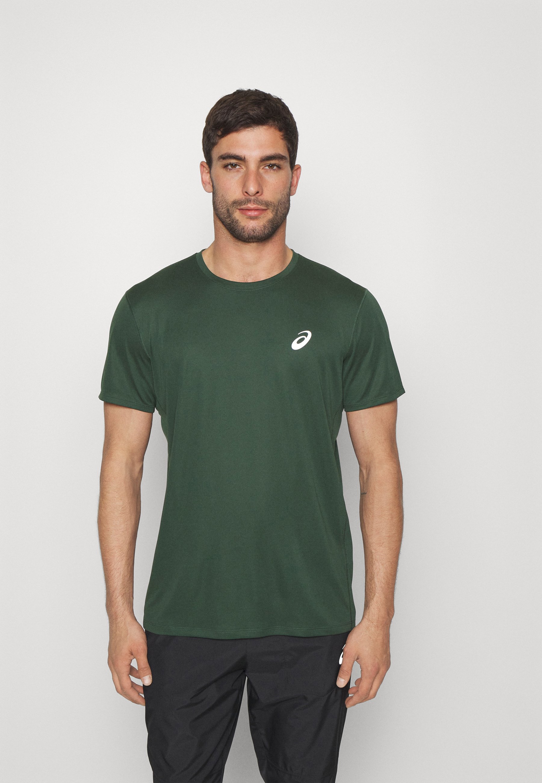 ASICS CORE SS  - Sports T-shirt - rain forest/khaki