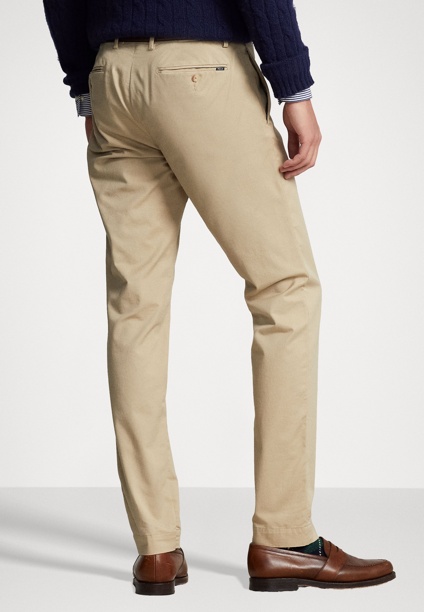 Polo Ralph Lauren FLAT PANT - Chinos - classic khaki/khaki