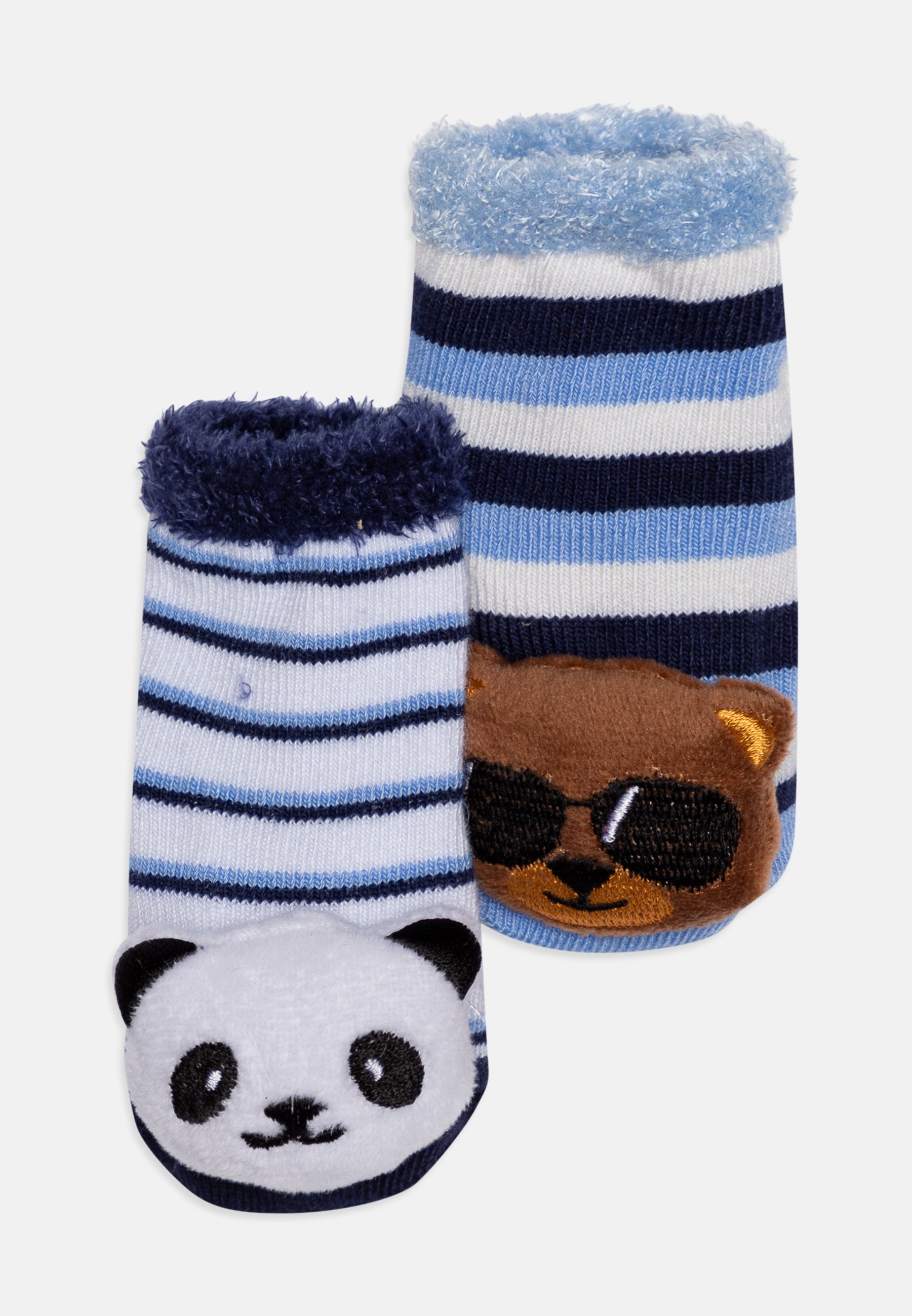Skechers BABY ANIMAL UNISEX 2 PACK - Socks - light blue/blue