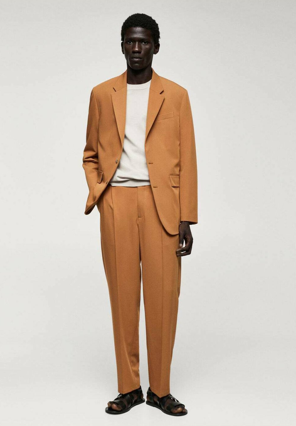 Mango MURPHY - Short coat - orange