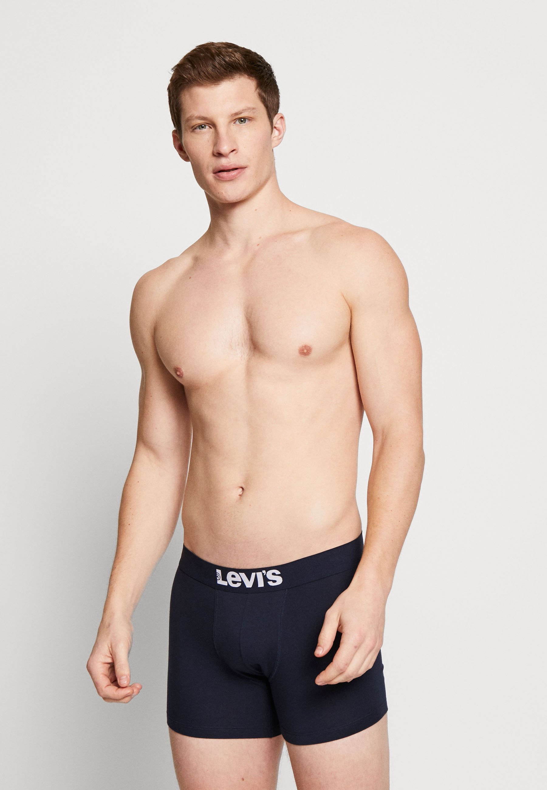 Levi's® SOLID BASIC BOXER 2 PACK - Pants - navy/dark blue
